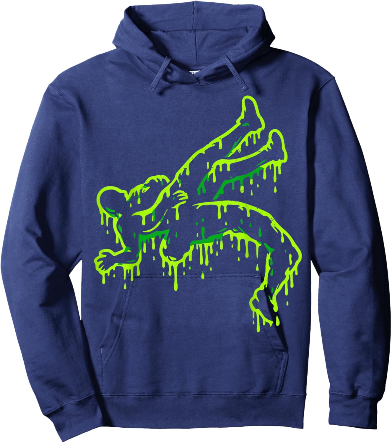 Youth Wrestling Drip Wrestle Toddler Teen Boy US Wrestler Hoodie - Hoodie | Navy