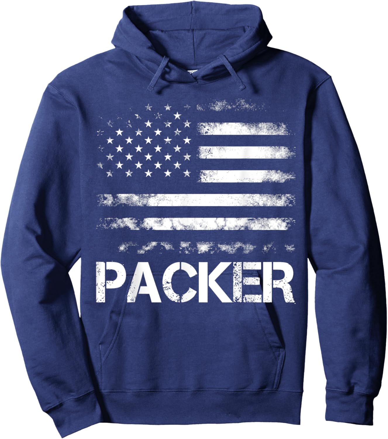Packer American Flag Hoodie - Hoodie | Navy