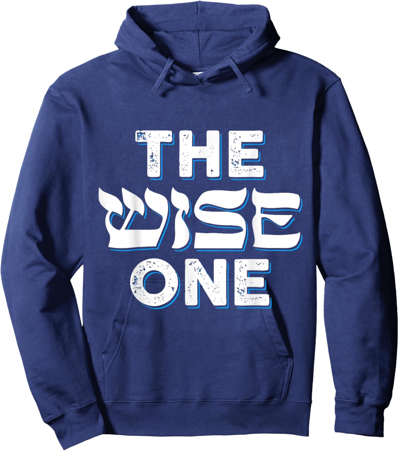 Funny Passover The Wise One Wise Son Pesach Jewish Seder Hoodie - Hoodie | Navy