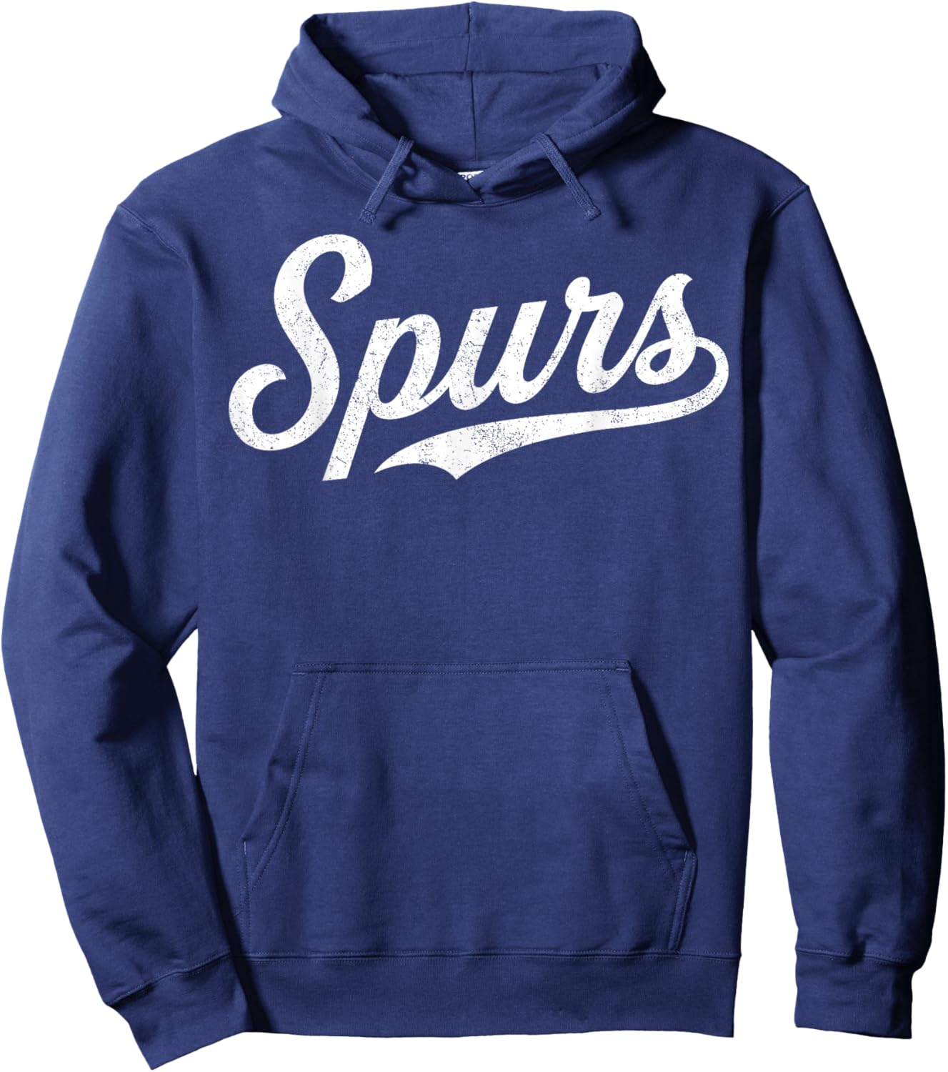 Retro Vintage Spurs Hoodie - Hoodie | Navy