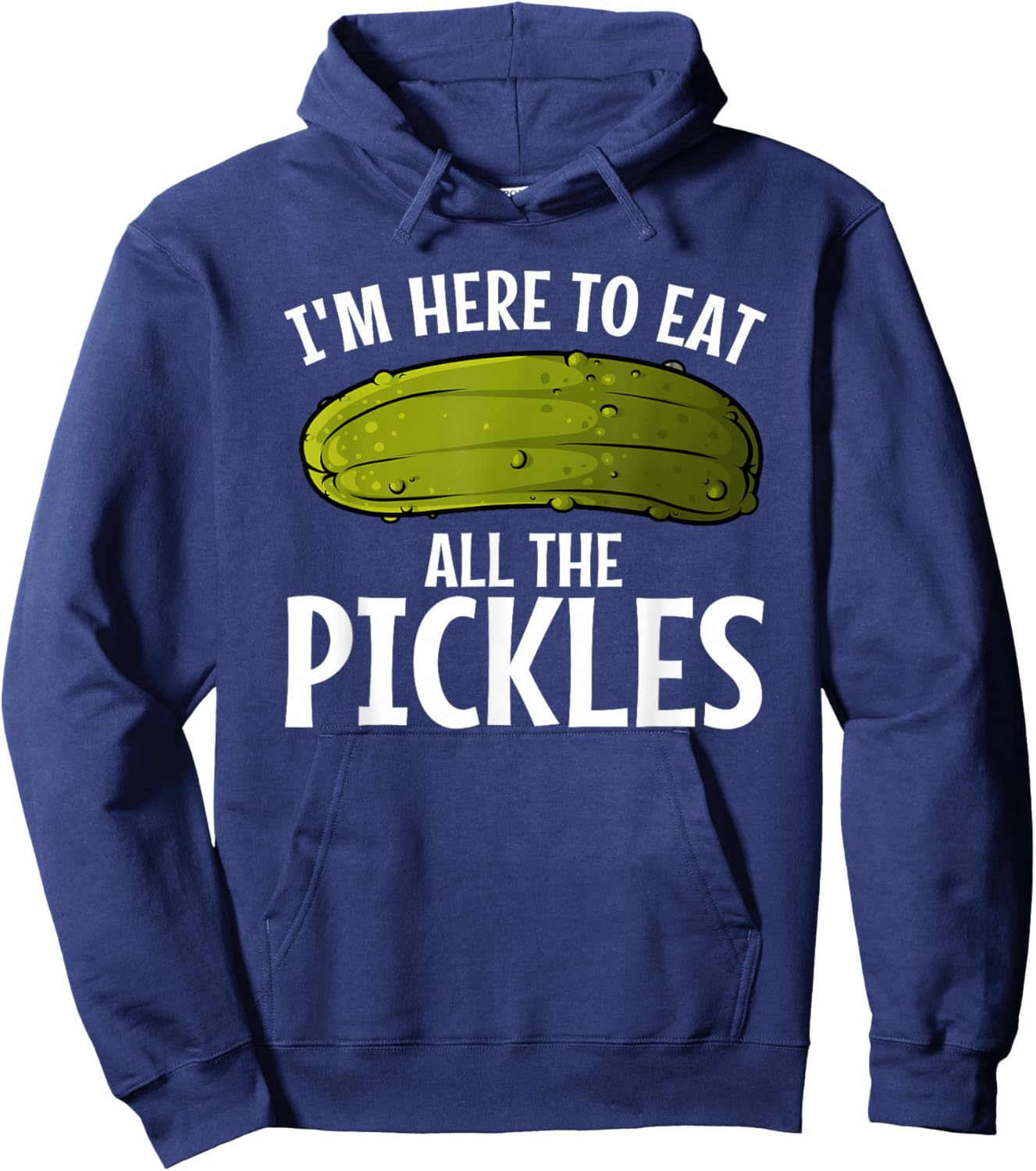 Best Pickle Design Women Kids Cucumber Pickle Lover Hoodie - Hoodie | Navy