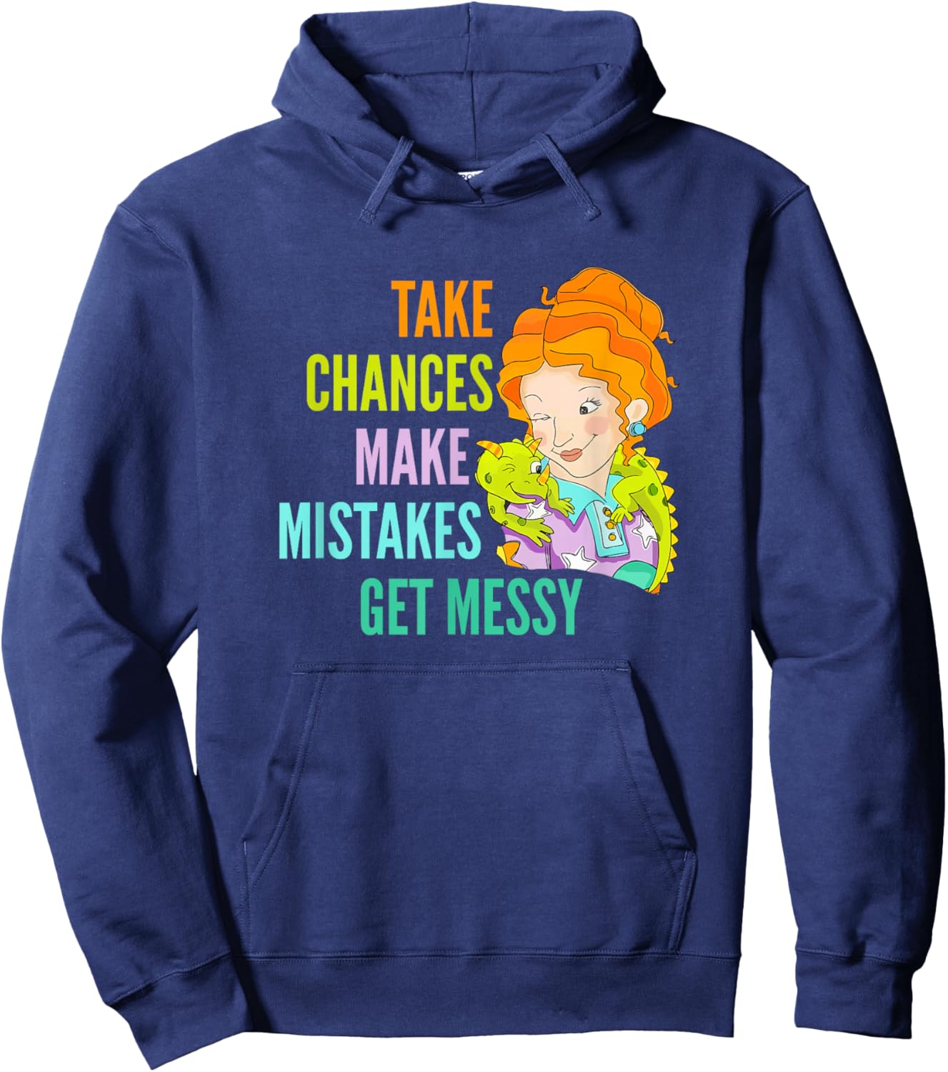 Take Chances, Make Mistakes, Get Messy Hoodie - Hoodie | Navy