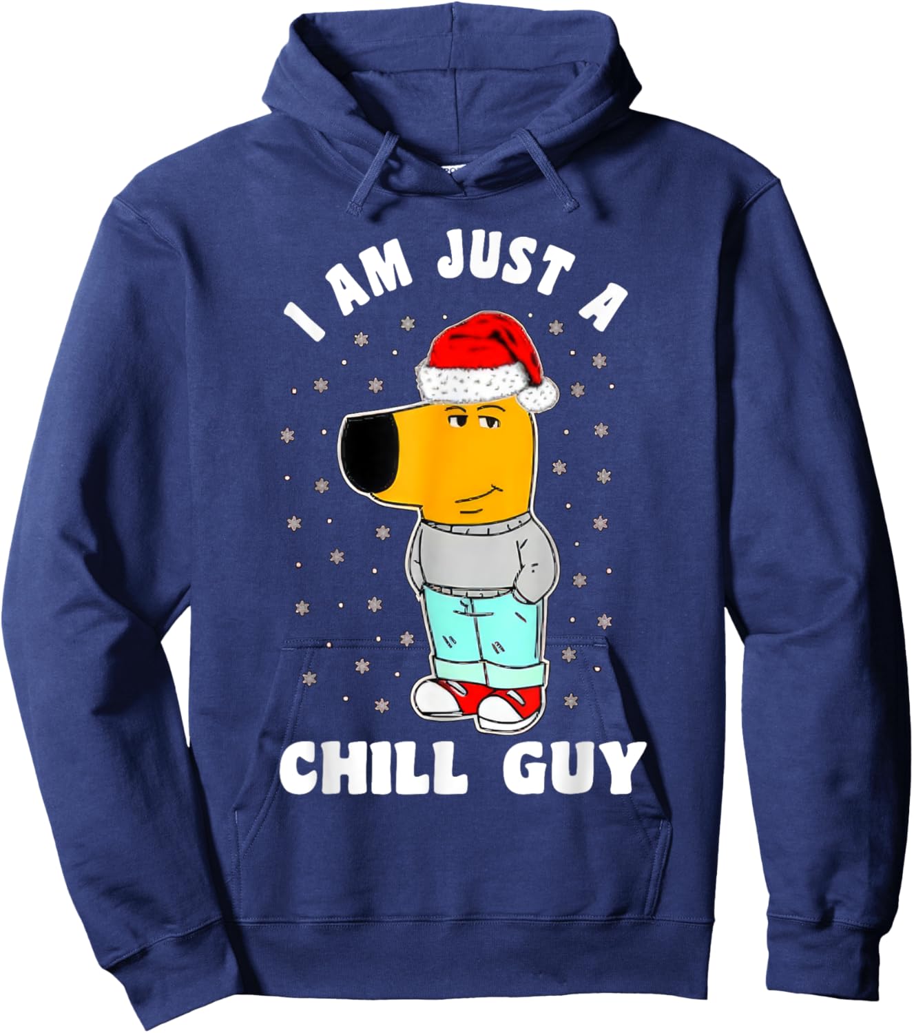 My New Character Is A Chill Guy Funny I Am Just A Chill Guy Hoodie - Hoodie | Navy