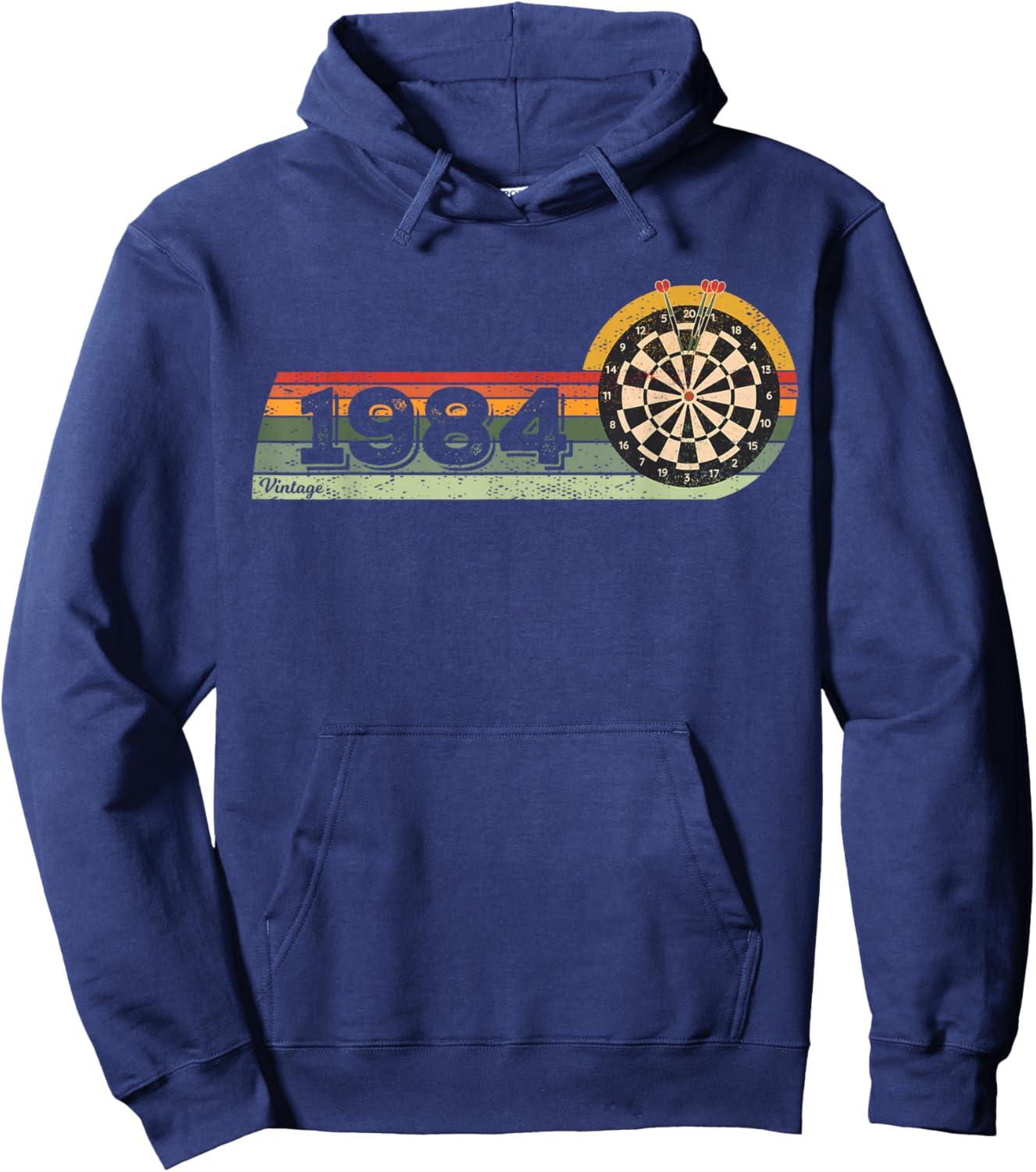 Darts Player Birthday born in 1984 Games Darts Hoodie - Hoodie | Navy