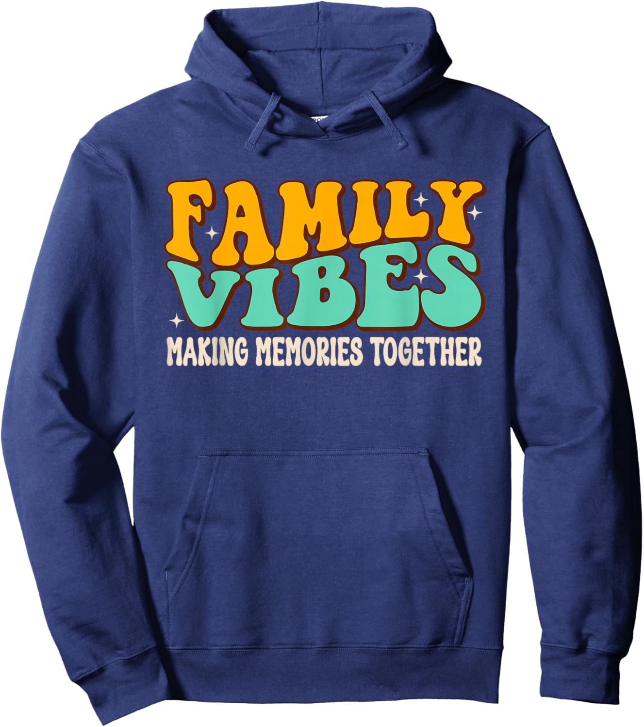 Family Vibes Family Reunion 2024 Making Memories Matching Hoodie - Hoodie | Navy