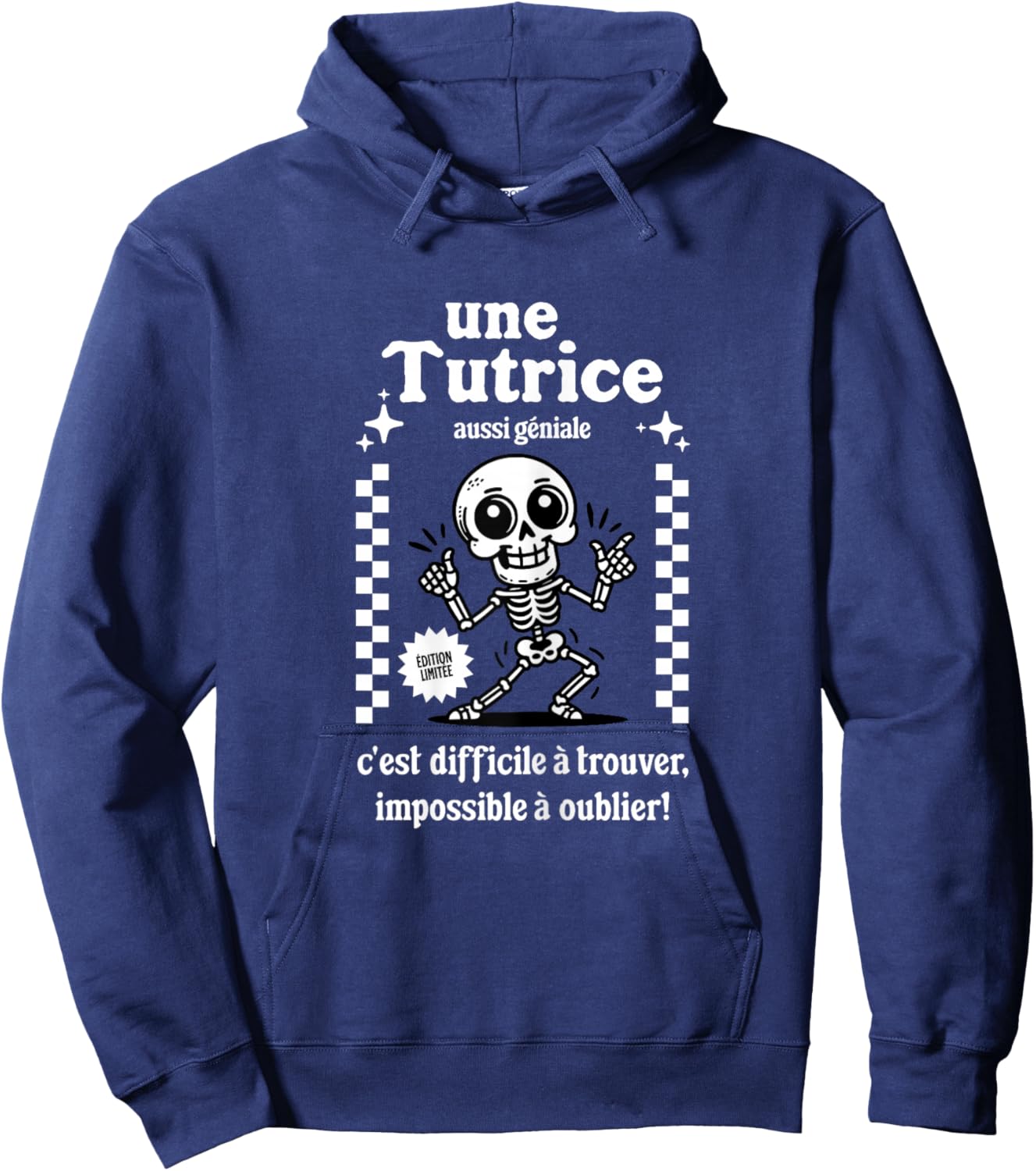 Cadeau Tutrice de Stage Remerciement Tutrice Alternance Hoodie - Hoodie | Navy
