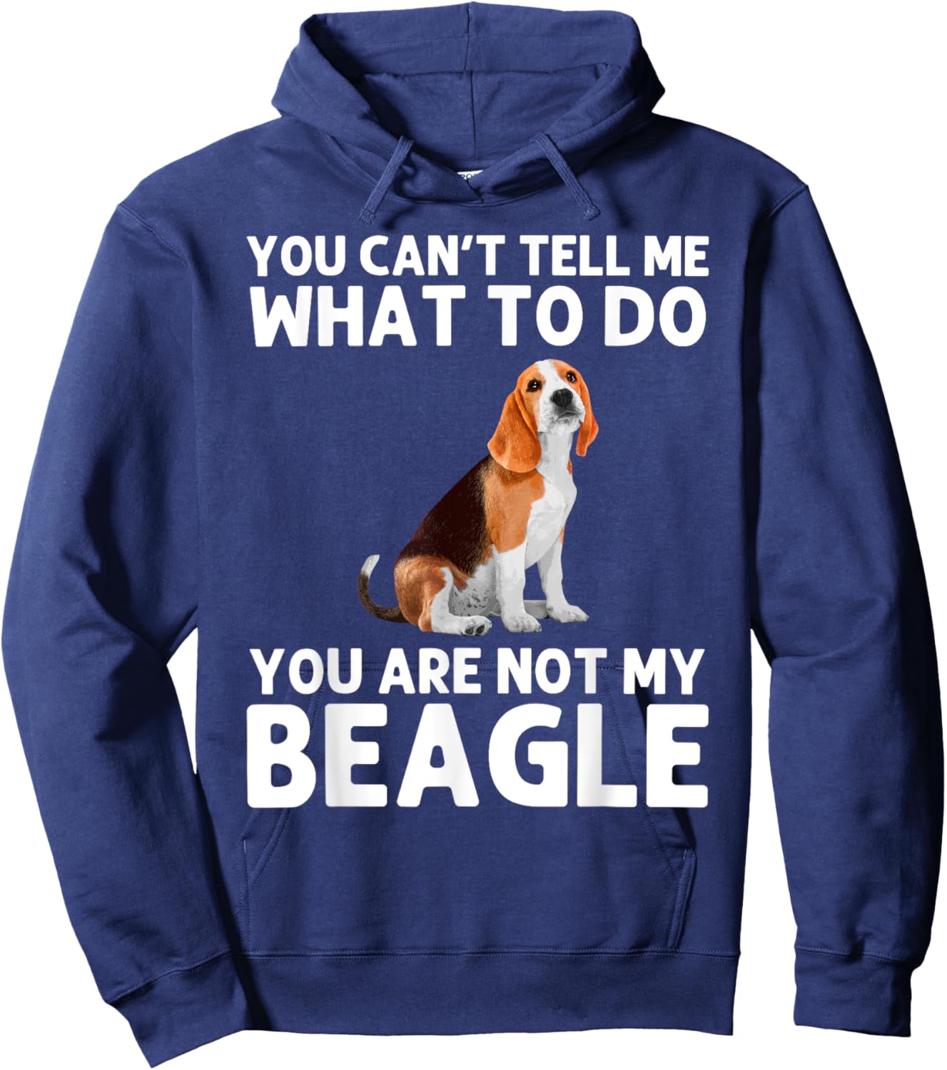 Funny Beagle Design Women Hound Beagle Dog Lovers Hoodie - Hoodie | Navy