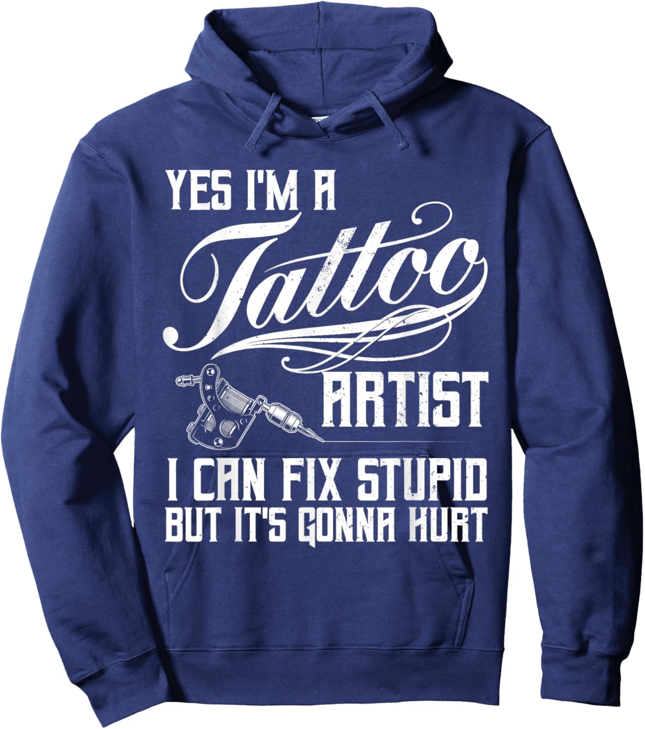 Funny Tattoo Artist Art Women Tattooer Tattoo Artist Hoodie - Hoodie | Navy