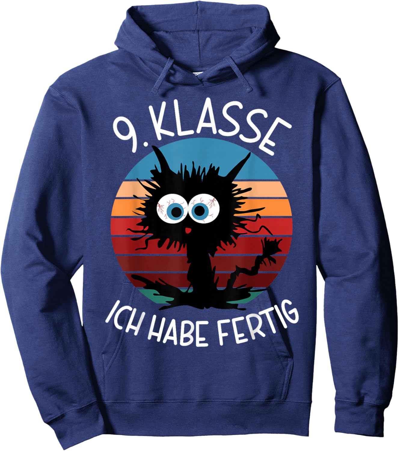 9. Klasse Ich Habe Fertig Abschluss 2026 9. Klasse Hoodie - Hoodie | Navy