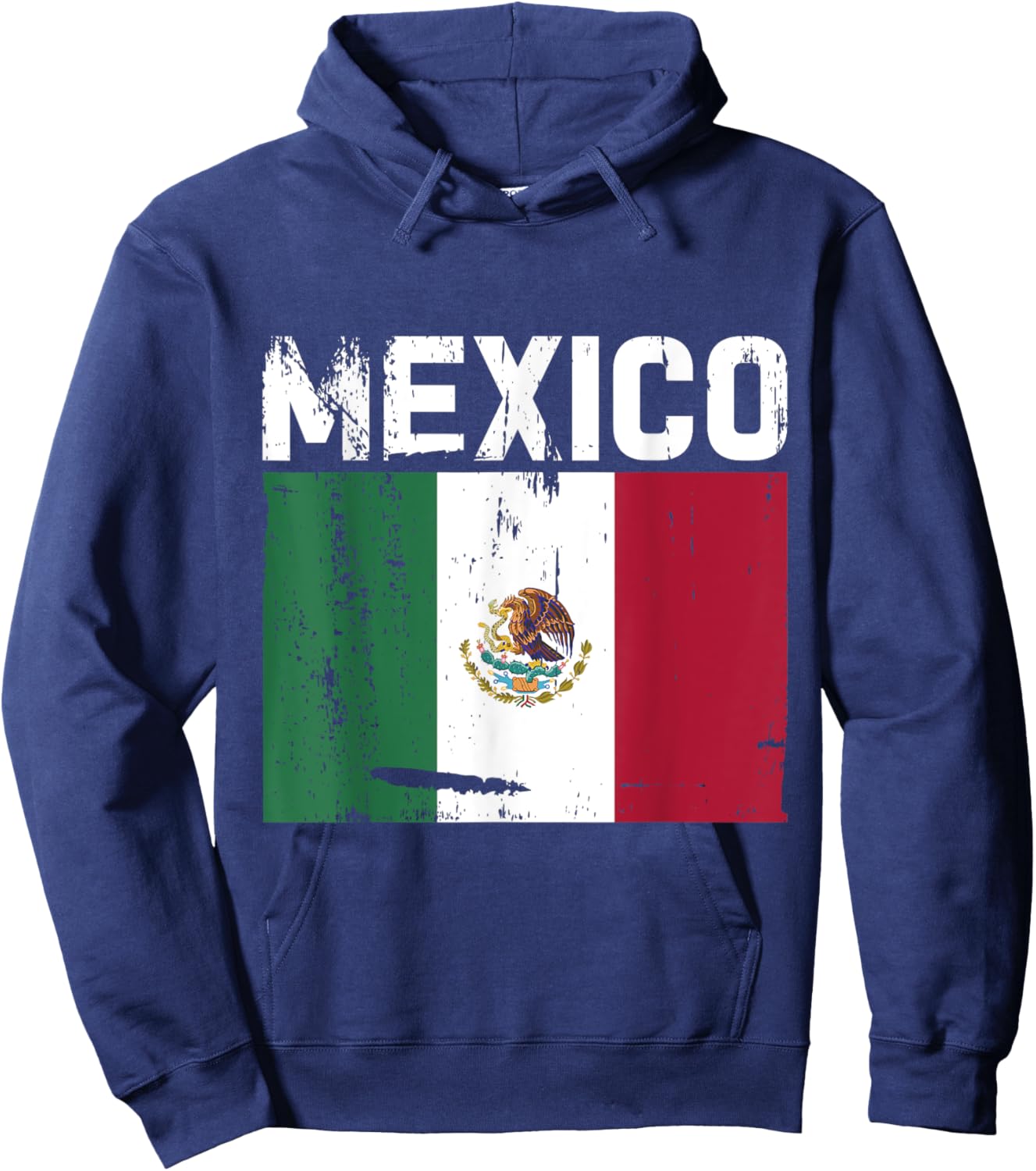 México Mexico Cinco De Mayo Futbol Pride Mexican Hoodie - Hoodie | Navy