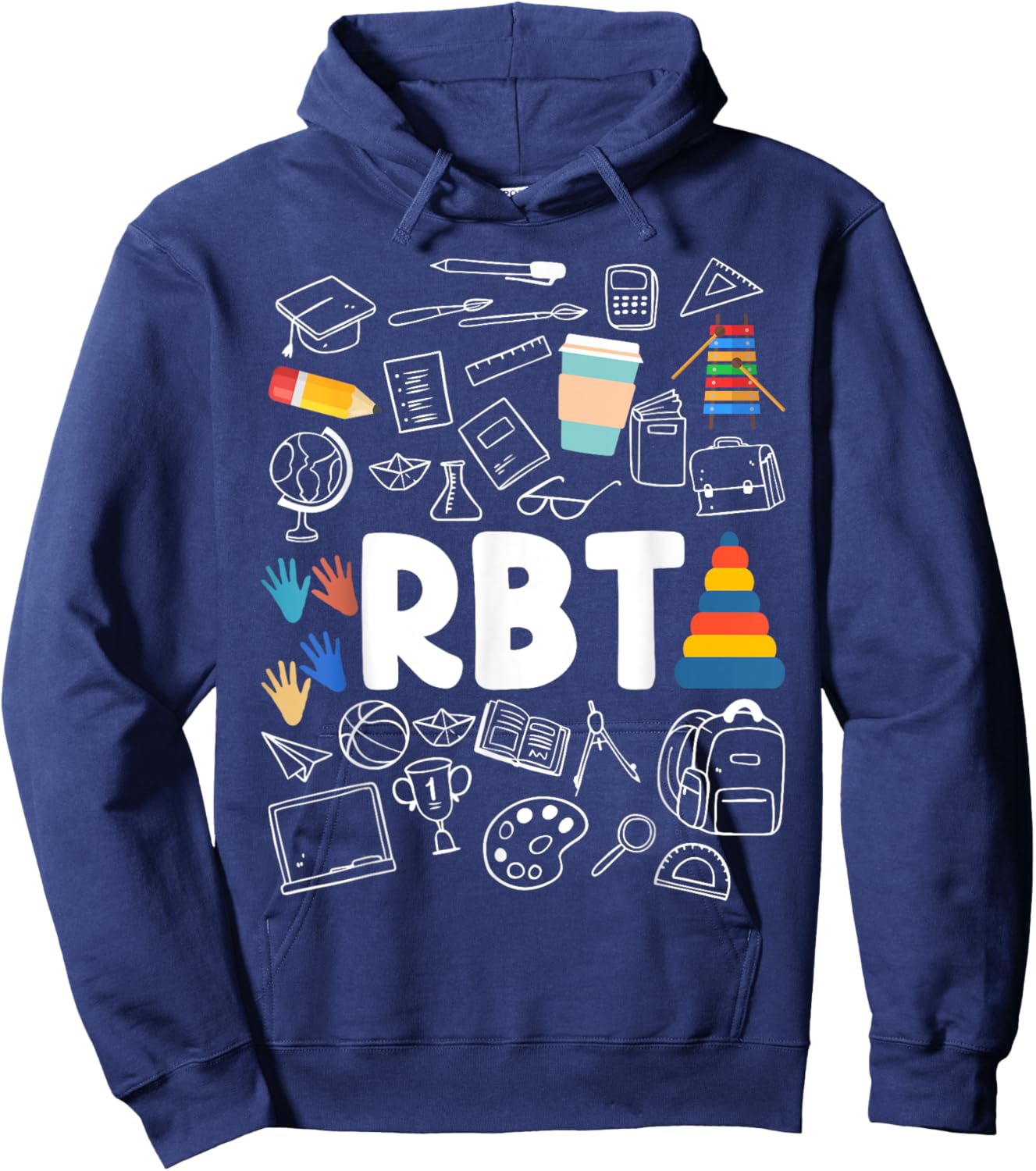 Registered Behavior Technician RBT Behavioral Therapist Hoodie - Hoodie | Navy