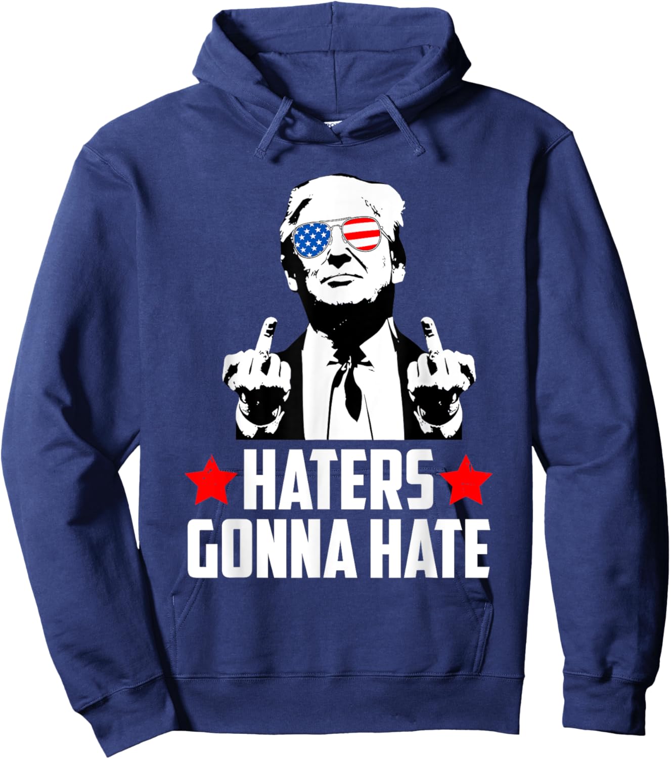Trump 2024 45 & 47 President Of The United States Gift Hoodie - Hoodie | Navy