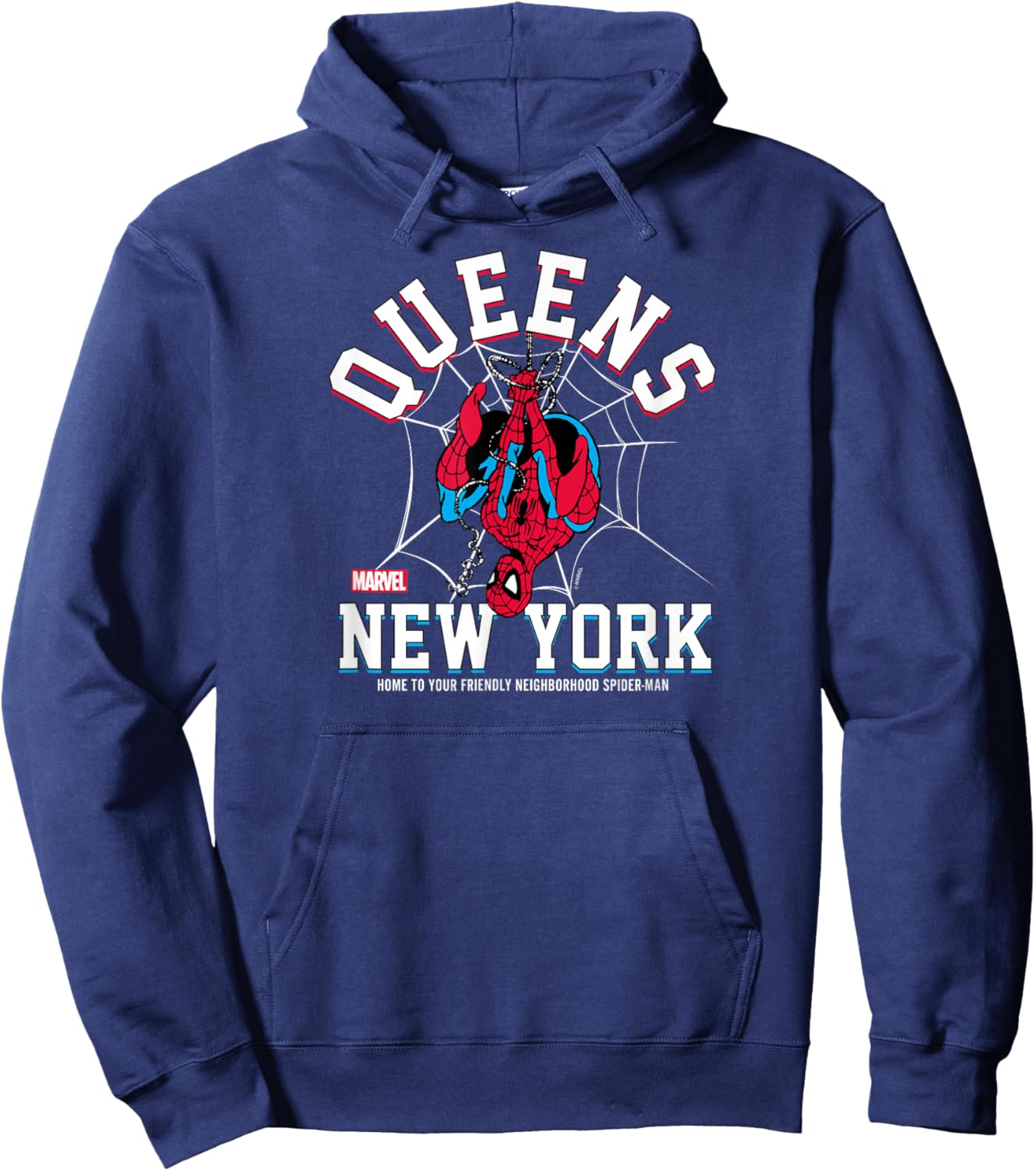 Spider-Man - Collegiate Hoodie - Hoodie | Navy