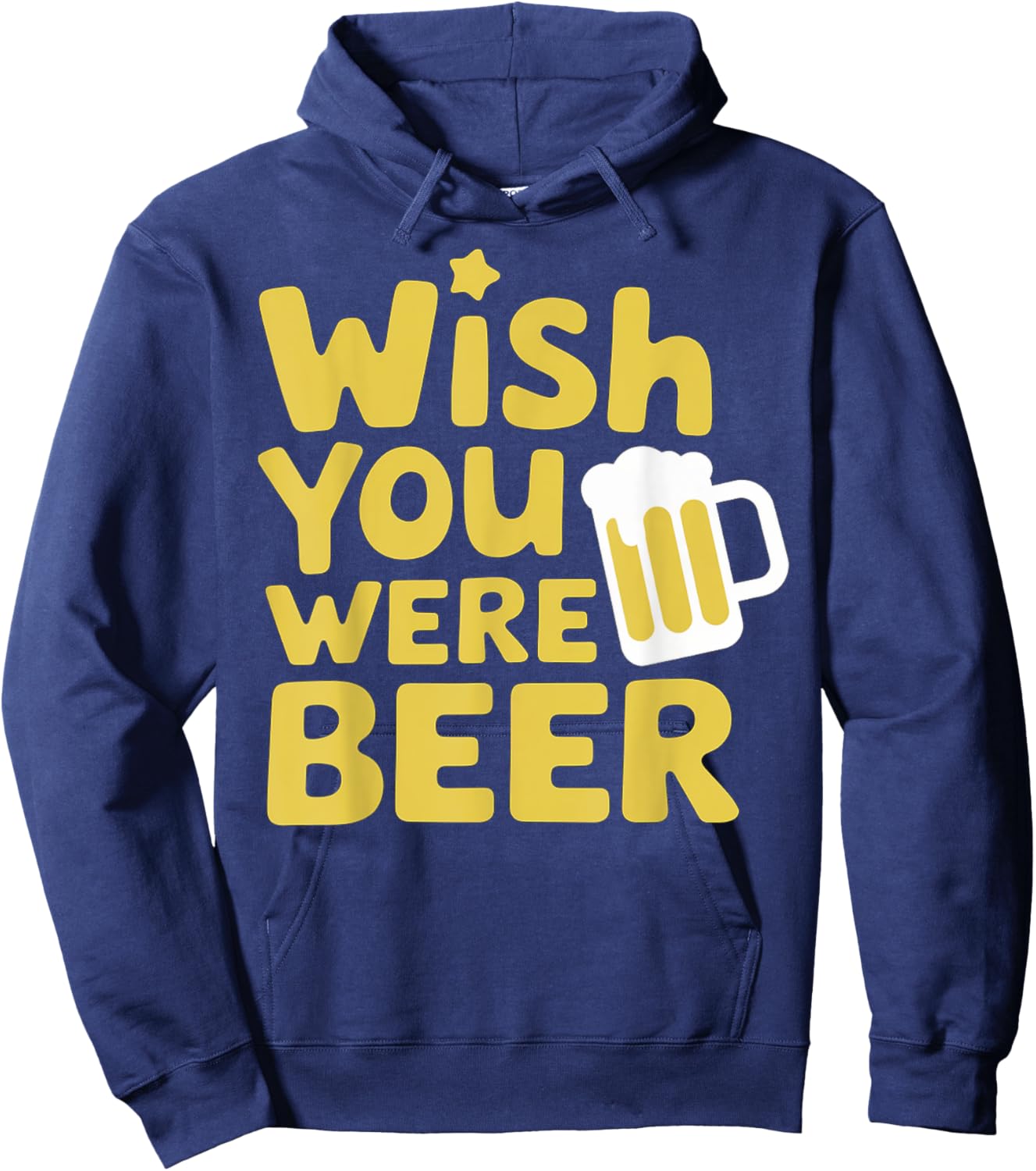 Wish You Were Beer Hoodie - Hoodie | Navy