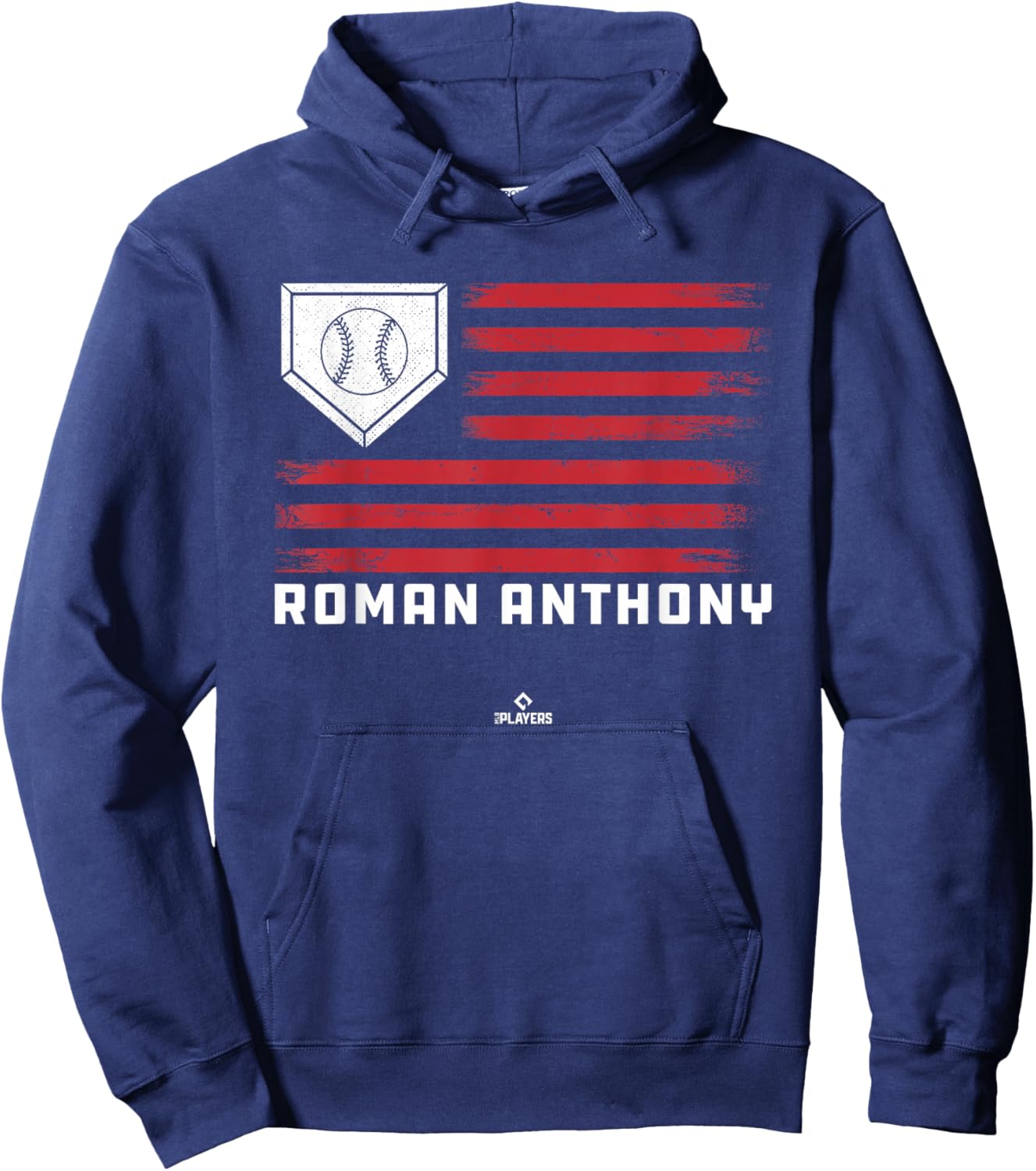 Vintage Flag Gameday Roman Anthony Prospect Baseball Fan Hoodie - Hoodie | Navy