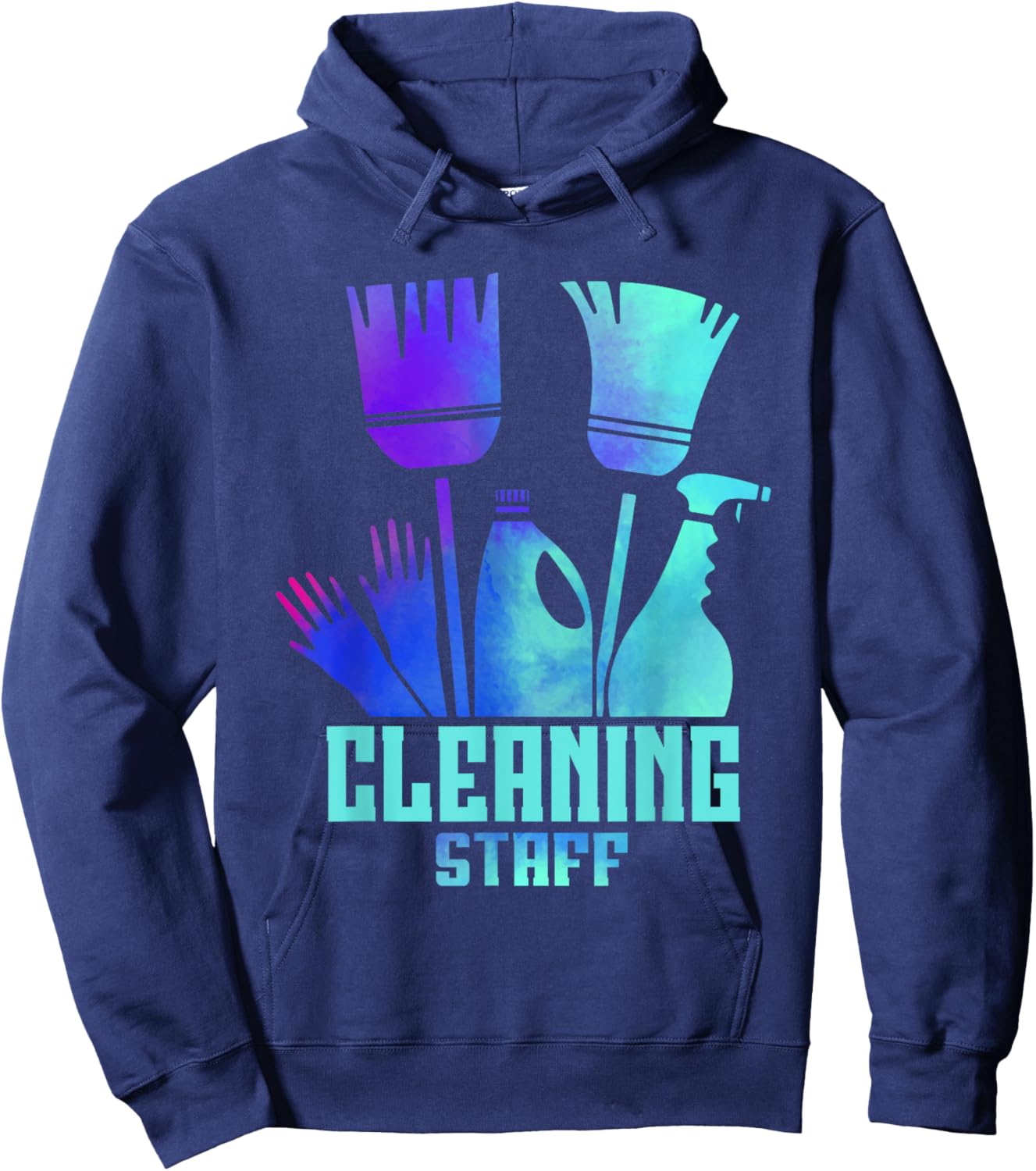 Housekeeper Housekeeping Cleaning Lady Cleaning Staff Hoodie - Hoodie | Navy