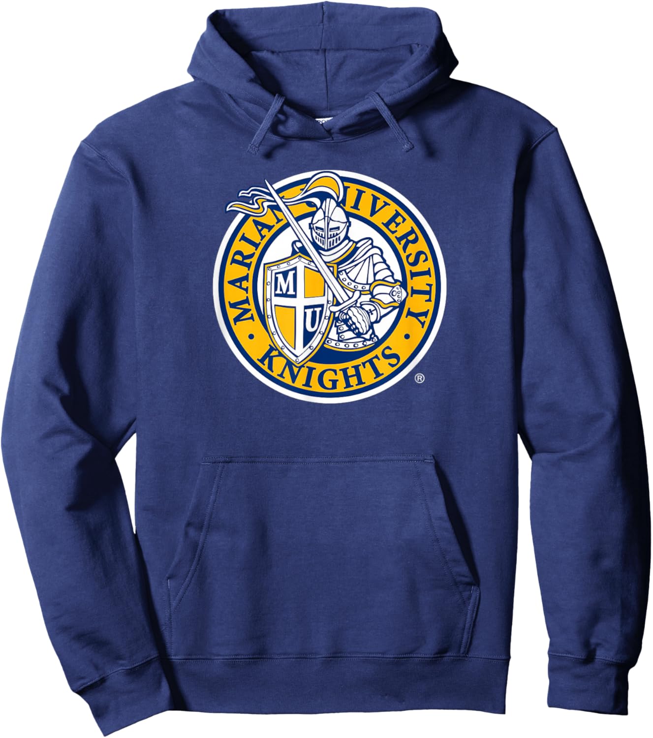 Marian University Knights Primary Logo Hoodie - Hoodie | Navy