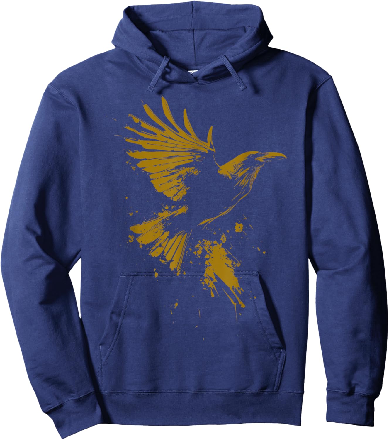 Raven Crow Hoodie - Hoodie | Navy