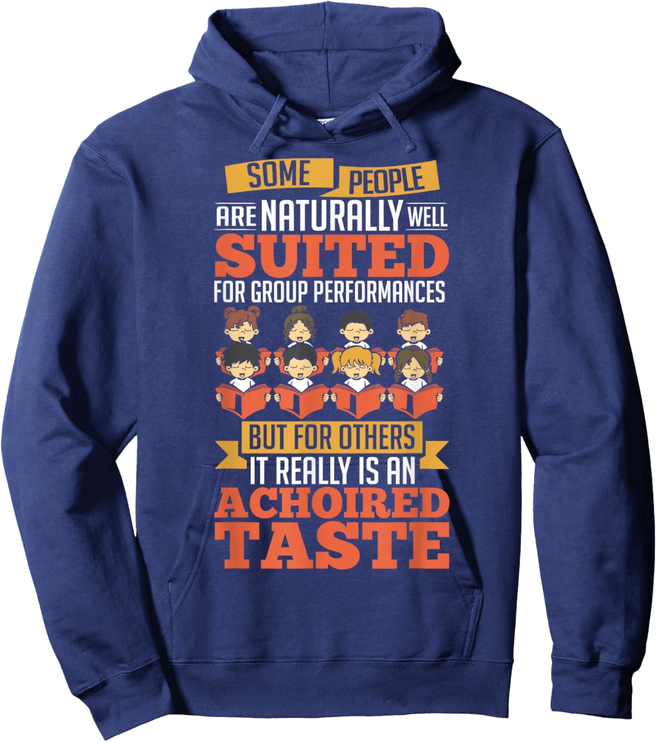 Chorus Group Choir Music Chorus Outfit Chorus Teacher Choir Hoodie - Hoodie | Navy