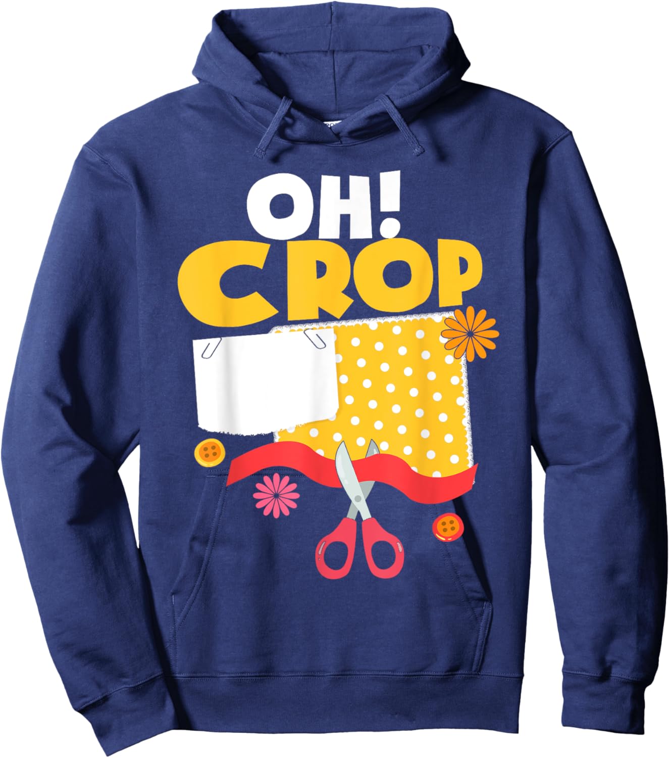 Scrapbooking teen girl funny Scrapbook kids Hoodie - Hoodie | Navy