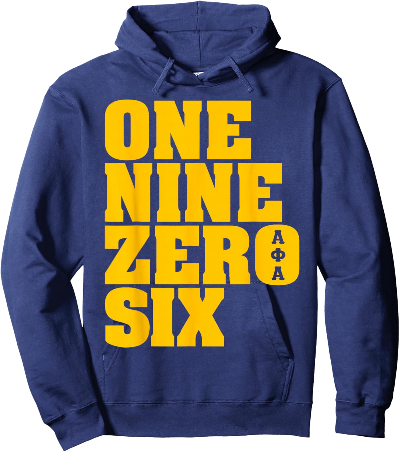Alpha African 1906 Fraternity Hoodie - Hoodie | Navy