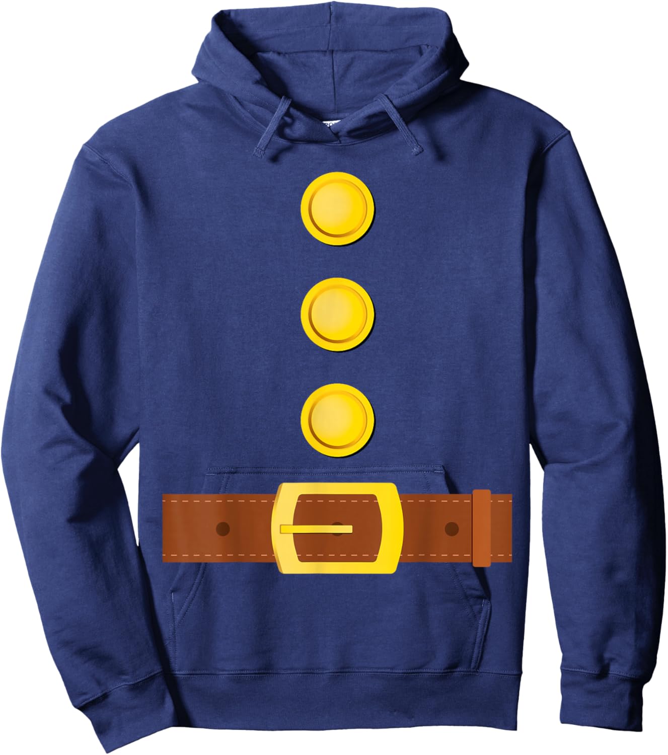 Dwarf Halloween Costume Funny Kids Men Women Hoodie - Hoodie | Navy