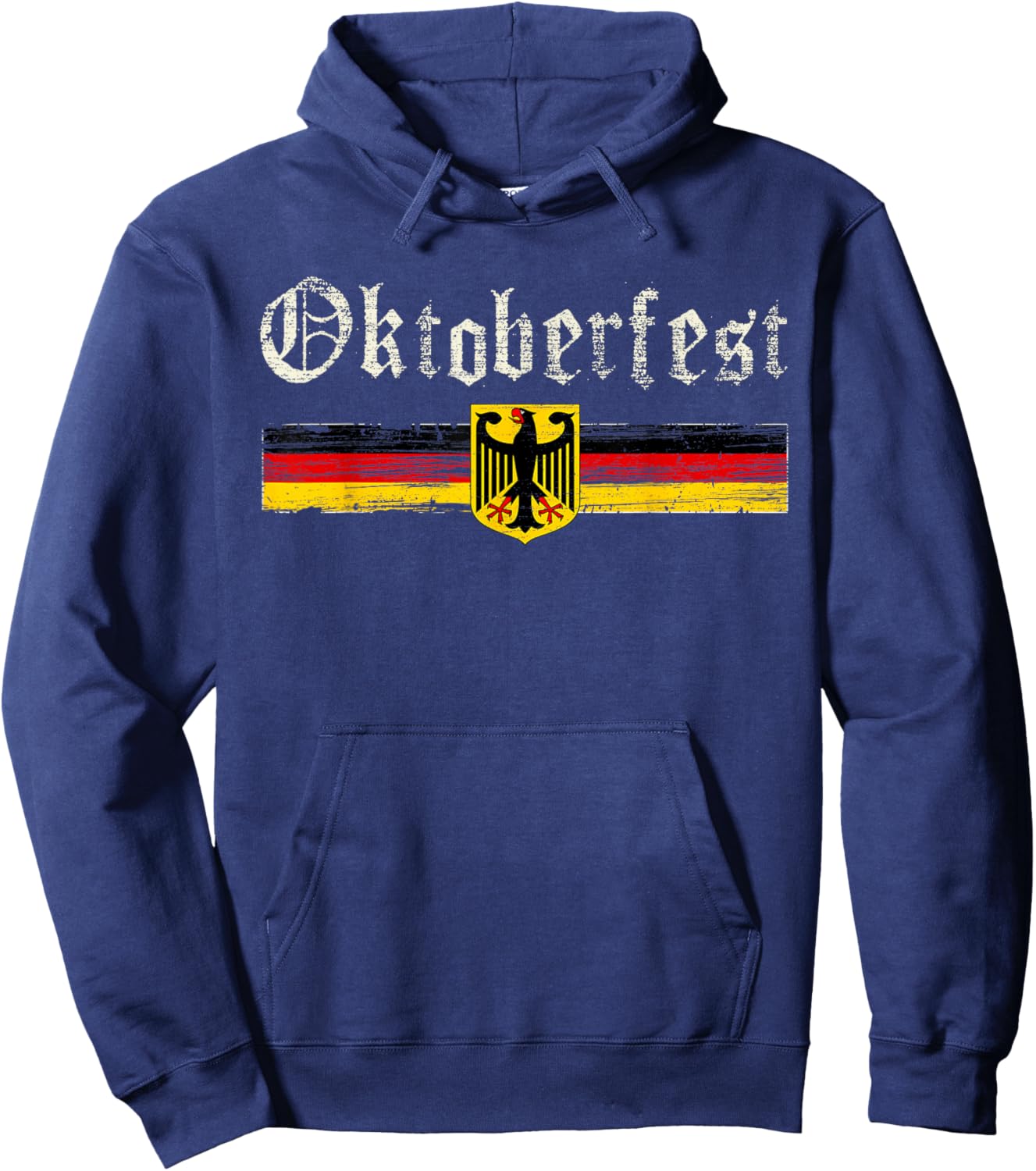 Vintage Oktoberfest Octoberfest German Drinking Festival Hoodie - Hoodie | Navy