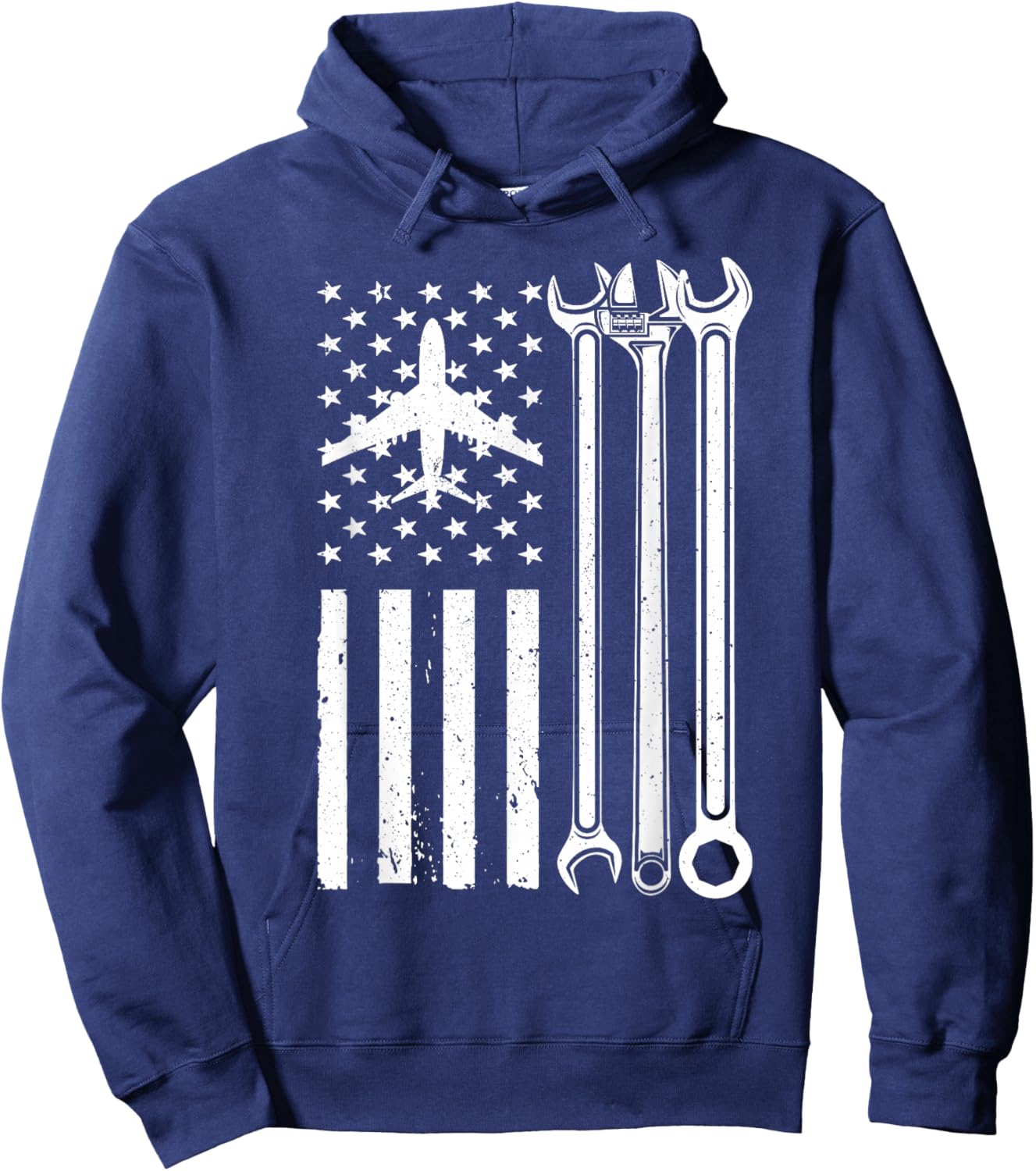 Aircraft Mechanic design Women Aviation Maintenance Hoodie - Hoodie | Navy