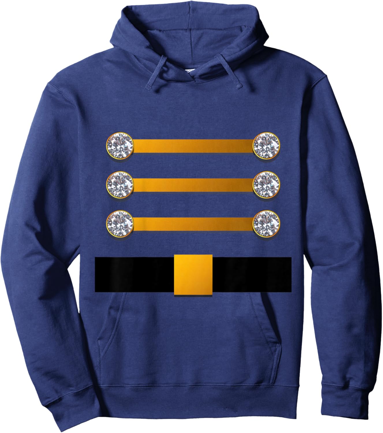 Kids Nutcracker Costume Christmas Little Drummer Boy Outfit Hoodie - Hoodie | Navy