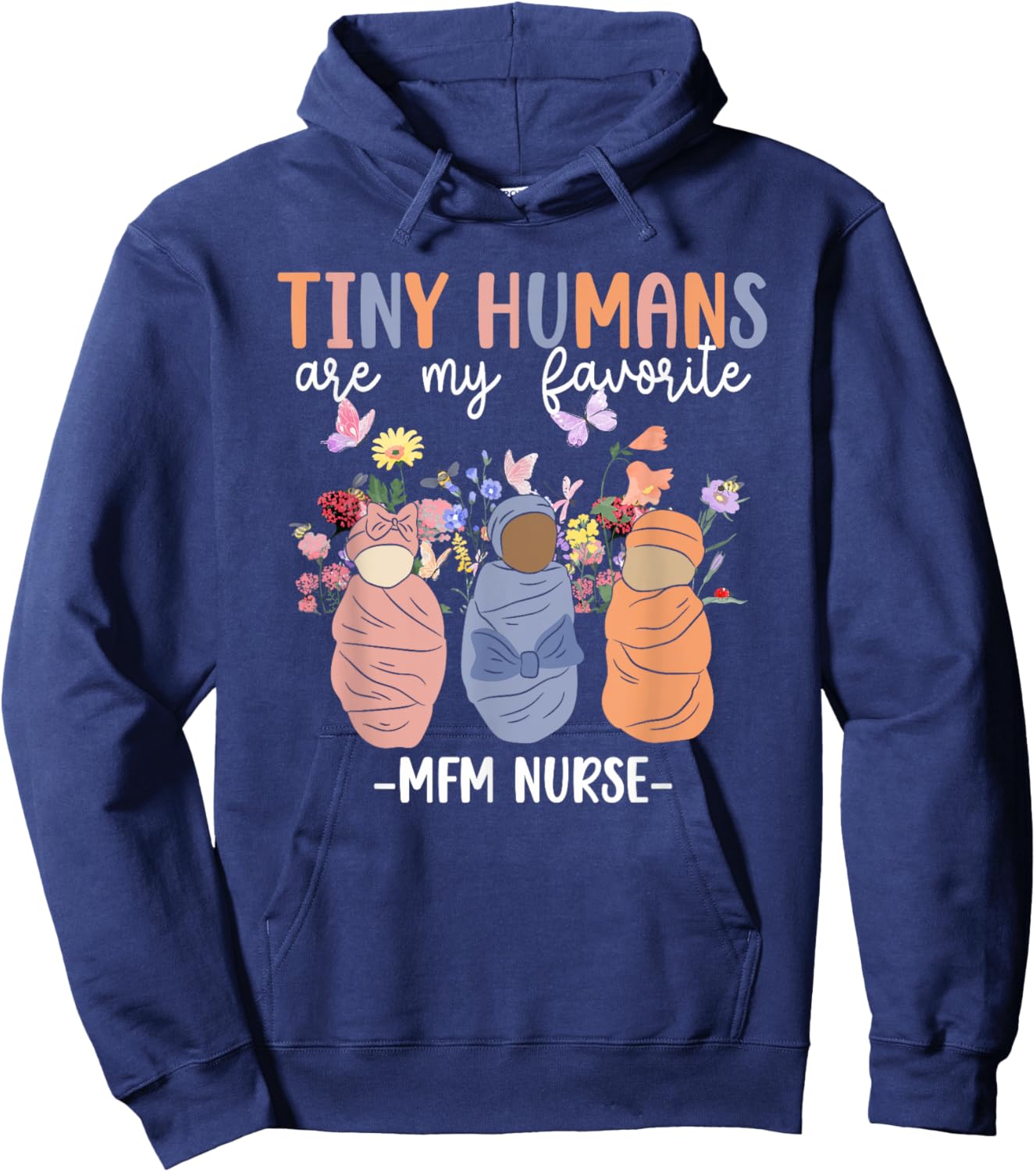 Best MFM Nurse Maternal Fetal Medicine Nurse MFM Nursing Hoodie - Hoodie | Navy