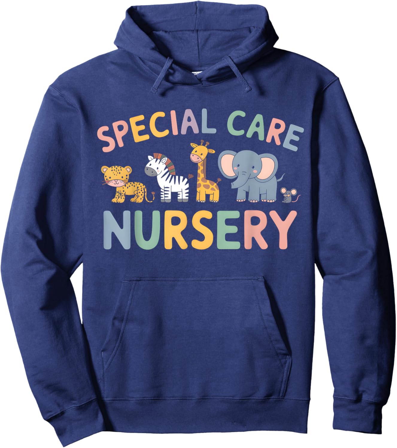 Special Care Nursery NICU Pediatric Nurse Appreciation Hoodie - Hoodie | Navy