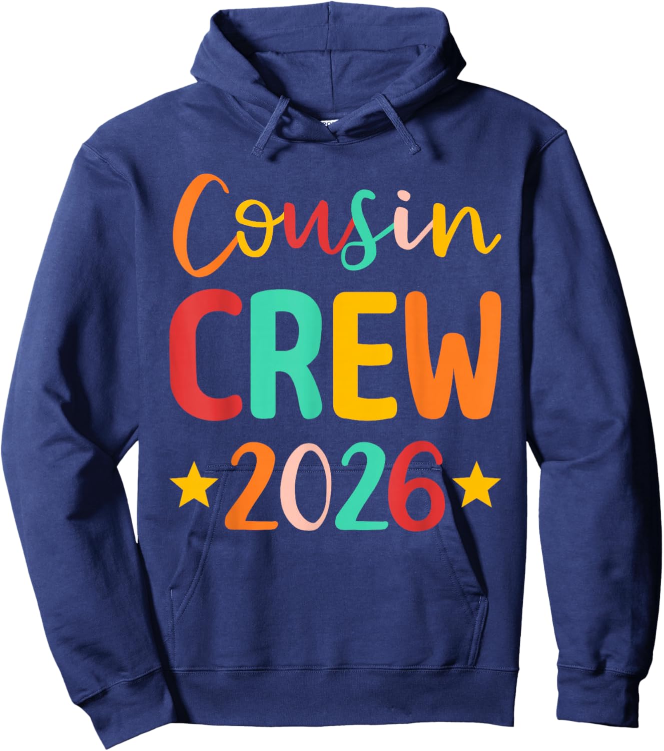 Cousin Crew 2026 Hoodie - Hoodie | Navy
