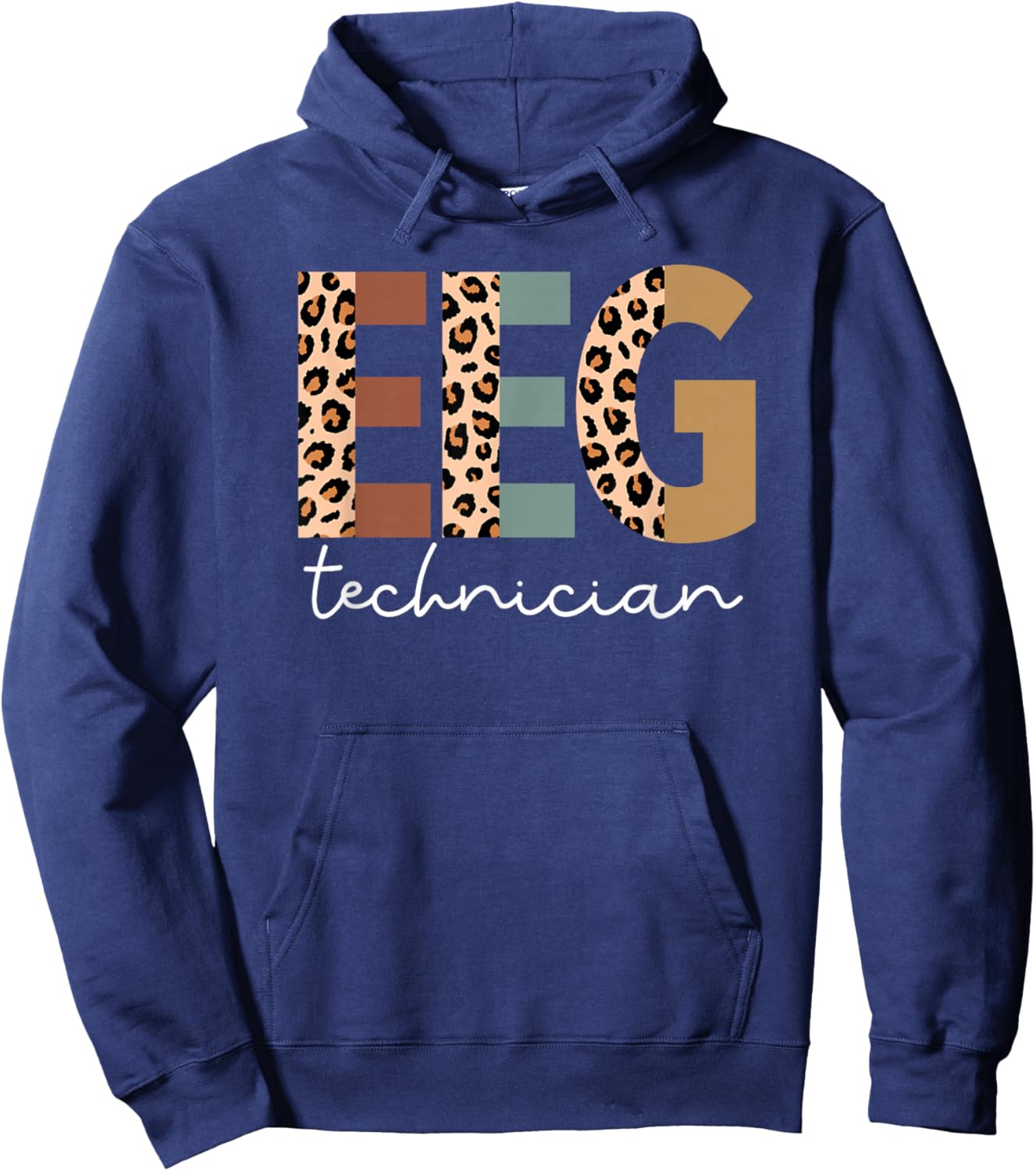 EEG Technician Neurodiagnostic Week Appreciation Hoodie - Hoodie | Navy