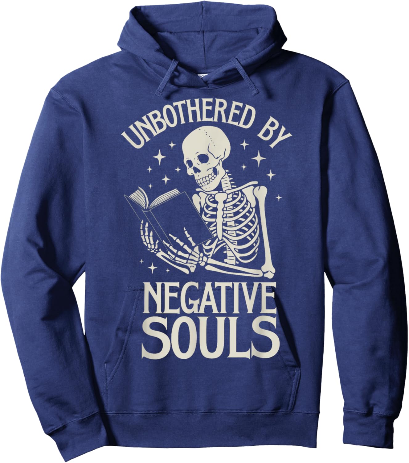Unbothered By Negative Souls Hoodie - Hoodie | Navy