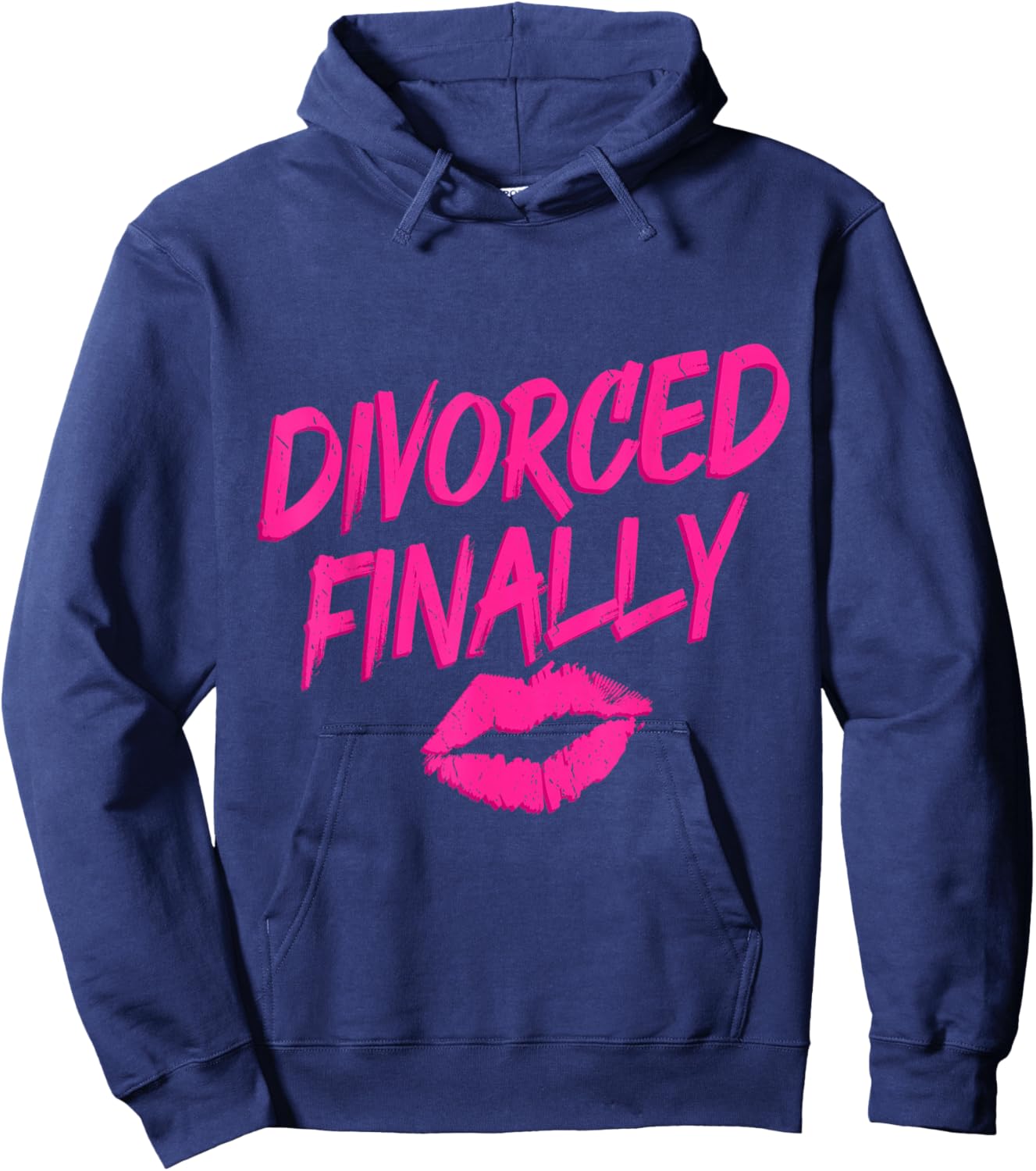 Divorce Women Divorced Finally Ex Wife Hoodie - Hoodie | Navy