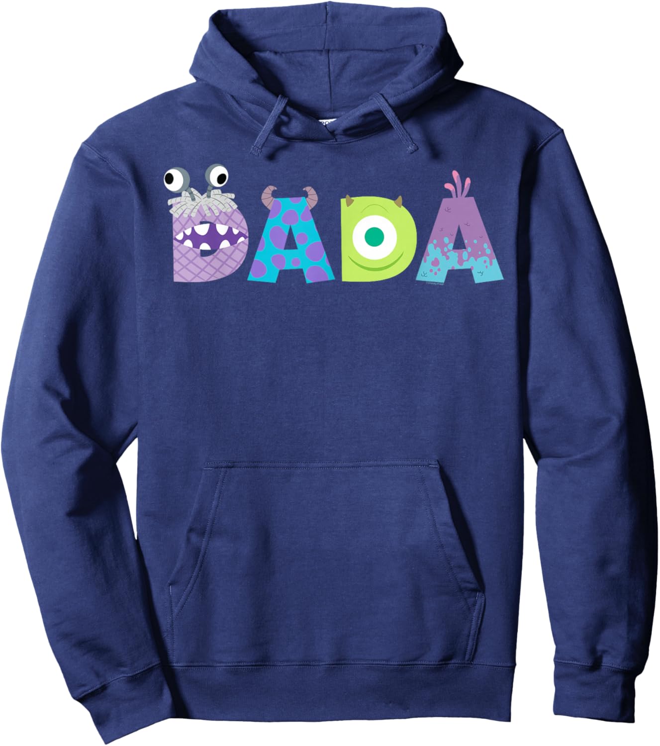 Disney and Pixar's Monsters, Inc. Dada Father's Day Birthday Hoodie - Hoodie | Navy