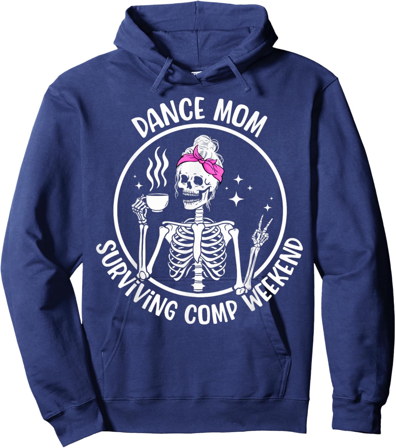 Dance Mom Of A Dancer Mama Funny Dancing Mom Dance Mother Hoodie - Hoodie | Navy