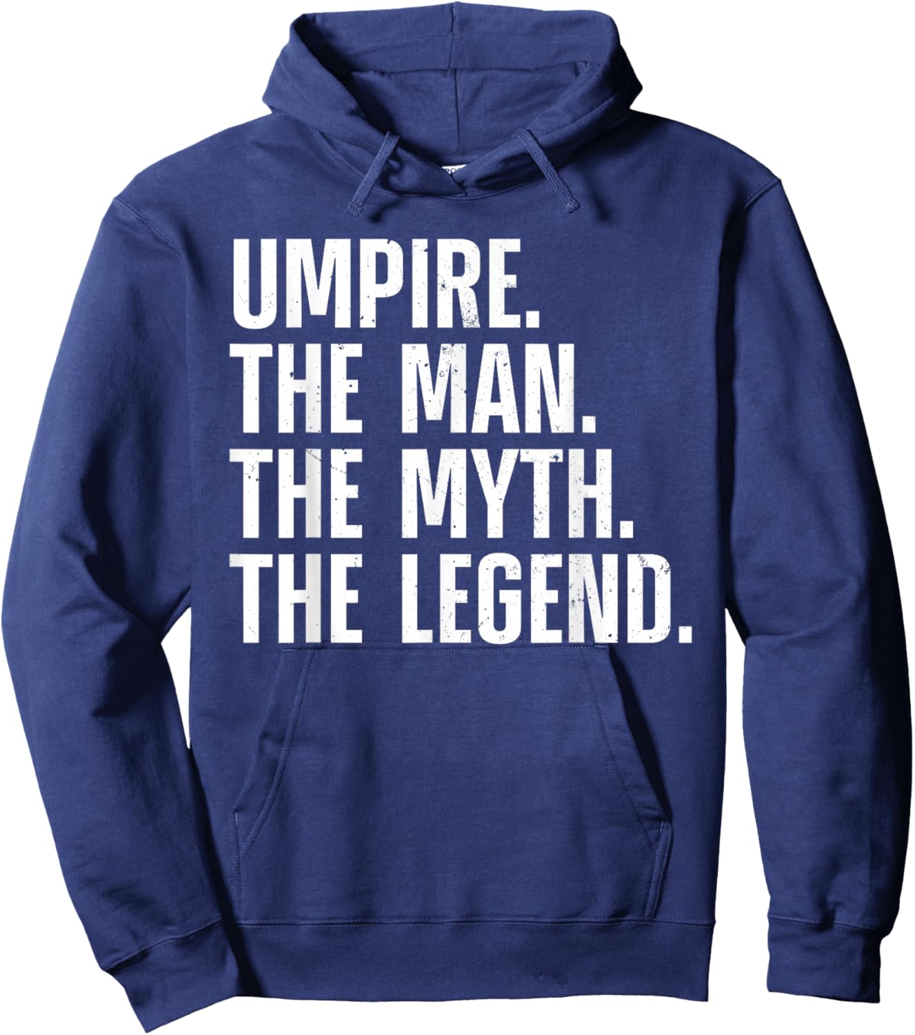 Cool Umpire Art Boys Sport Official Referee Umpire Hoodie - Hoodie | Navy