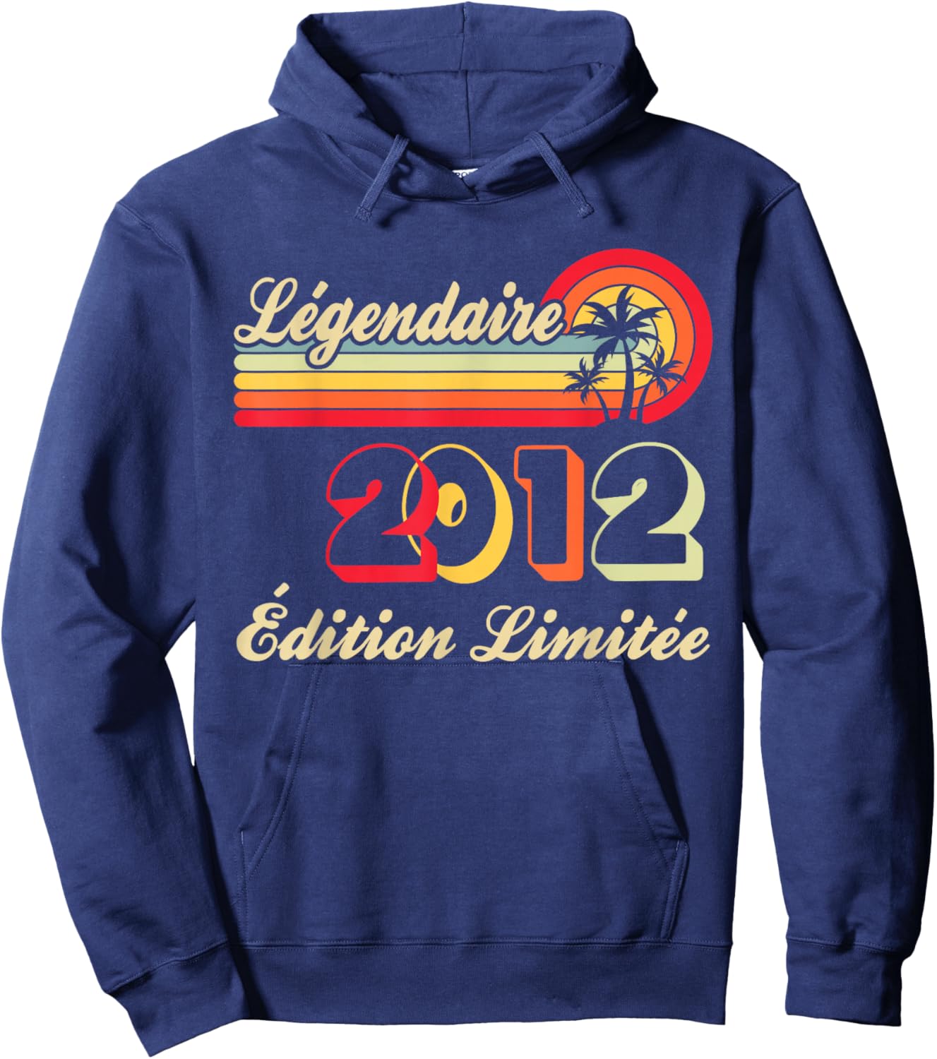 2012 14 Years Old Boy Girl Birthday Gift Boy 2012 Hoodie - Hoodie | Navy