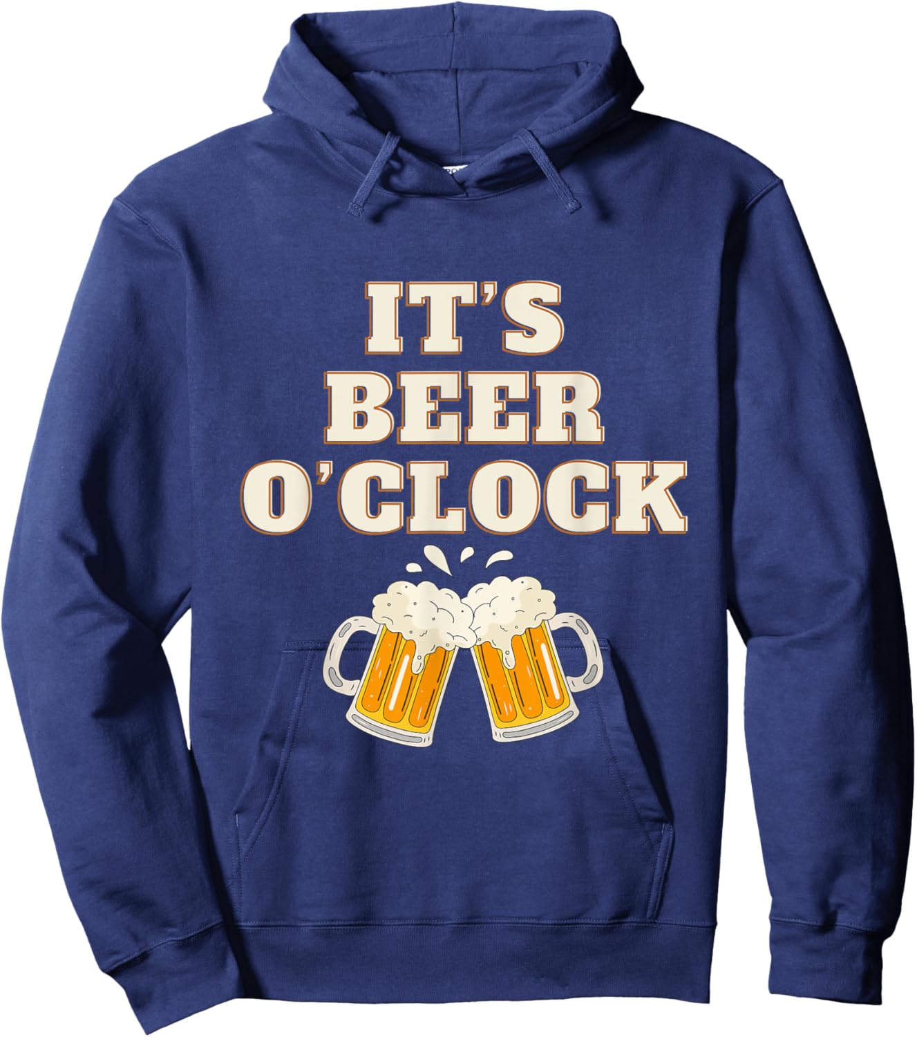 It's beer o'clock Hoodie - Hoodie | Navy