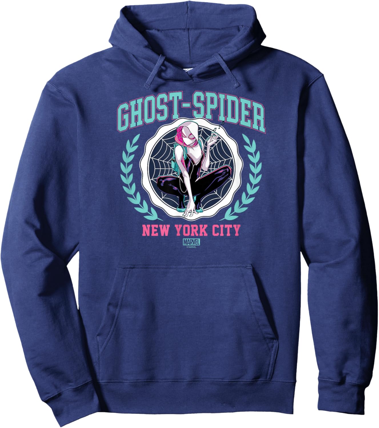 Ghost Spider - Collegiate Hoodie - Hoodie | Navy