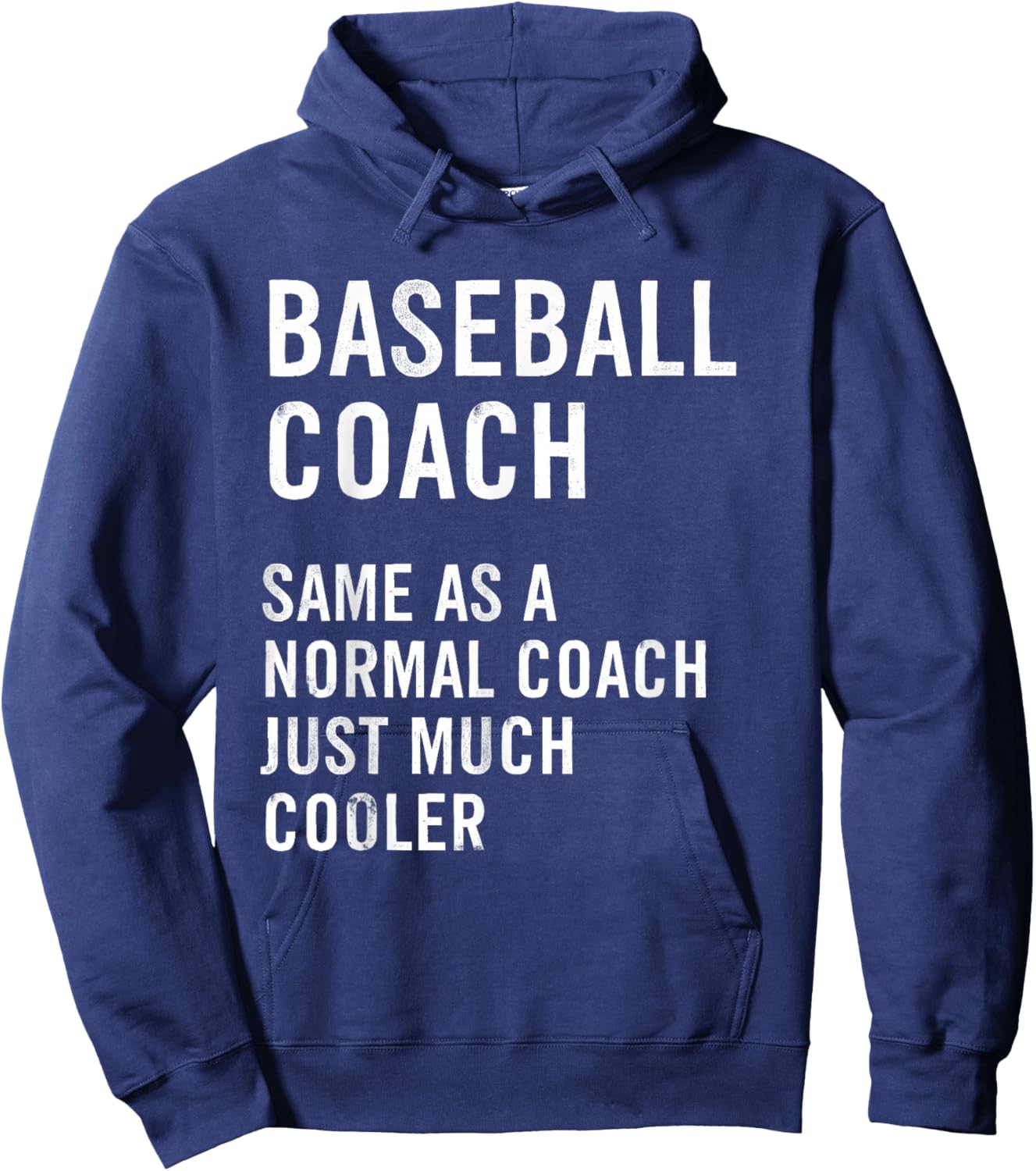 Baseball Coach Definition Funny Hoodie - Hoodie | Navy
