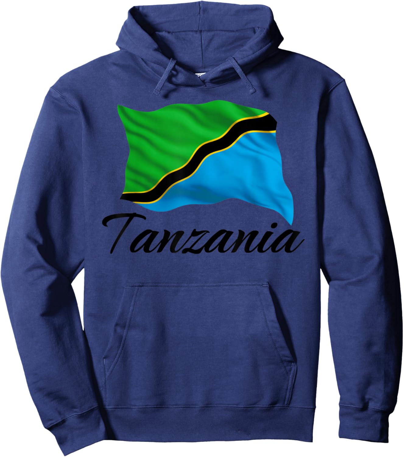 Tanzanian Flag African Patriotic , Women, Children Tanzania Hoodie - Hoodie | Navy