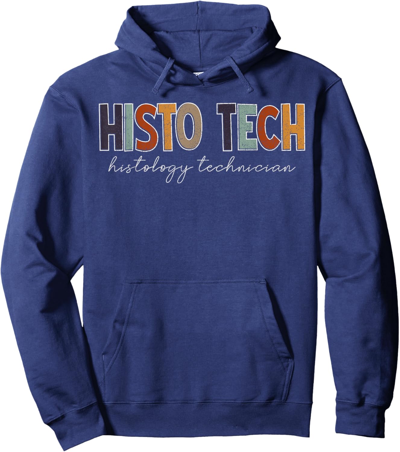 2 Histo Tech Histology Technician HT Histotechnician HTL Histo Hoodie - Hoodie | Navy