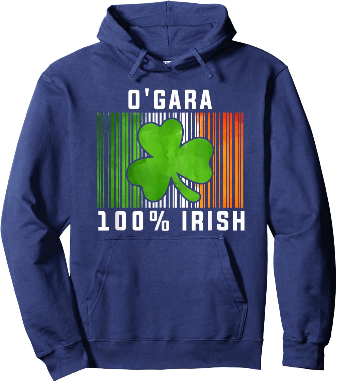 O'Gara Irish Family Name Hoodie - Hoodie | Navy
