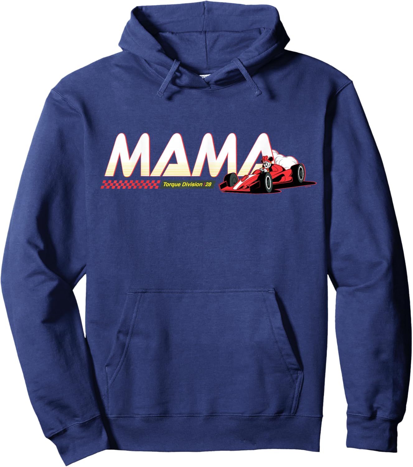 Disney Racing Mama Family Trip Race Car Vacation Matching Hoodie - Hoodie | Navy