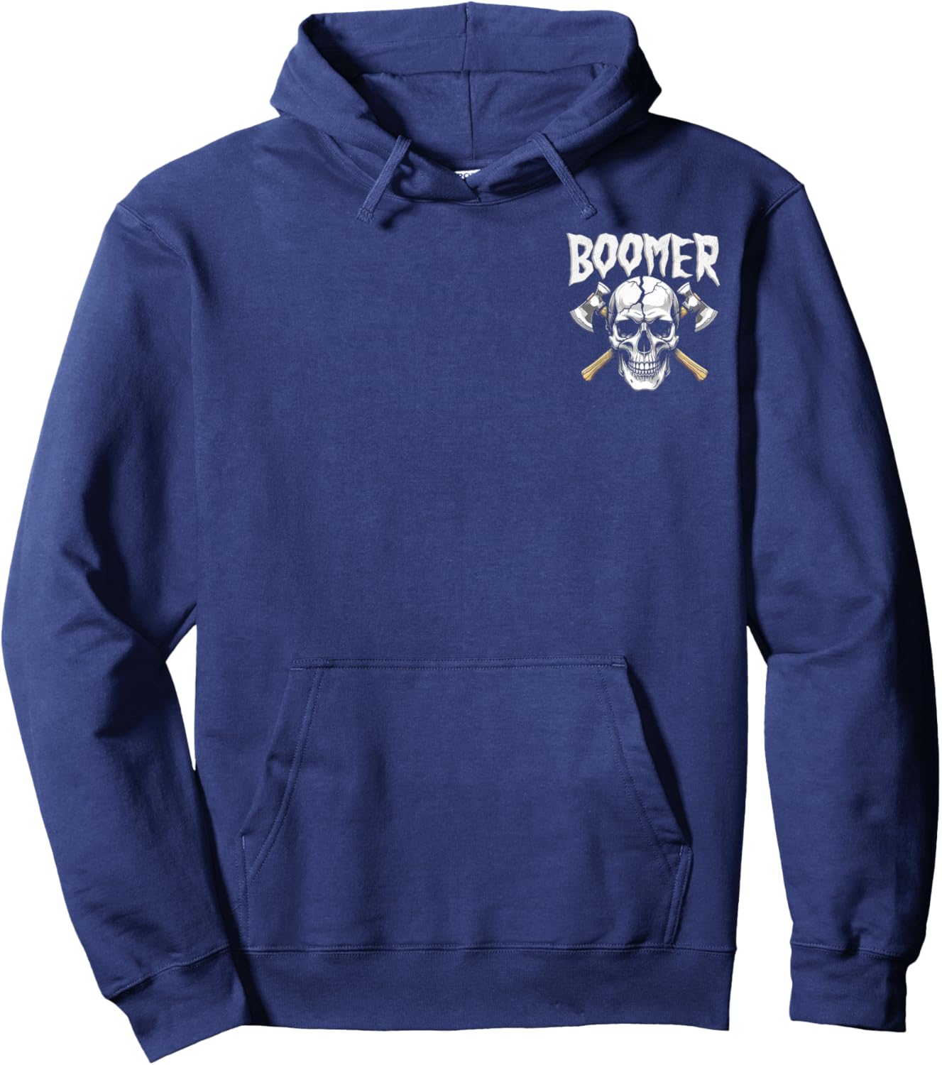 (2 Sided) Boomer I Can Fix Stupid But It's Gonna Hurt Hoodie - Hoodie | Navy