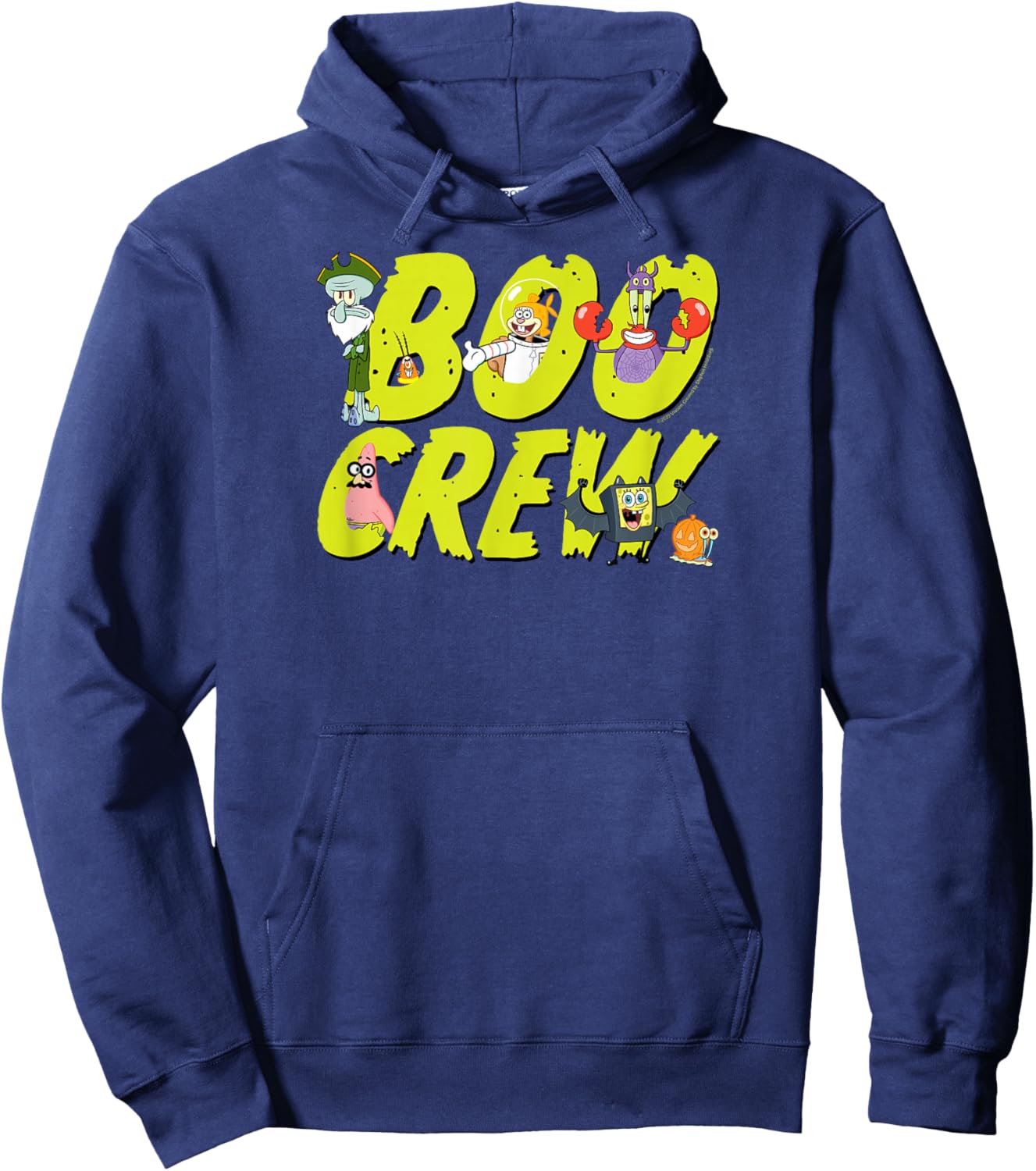 SpongeBob SquarePants - Halloween Boo Crew Costumes Hoodie - Hoodie | Navy