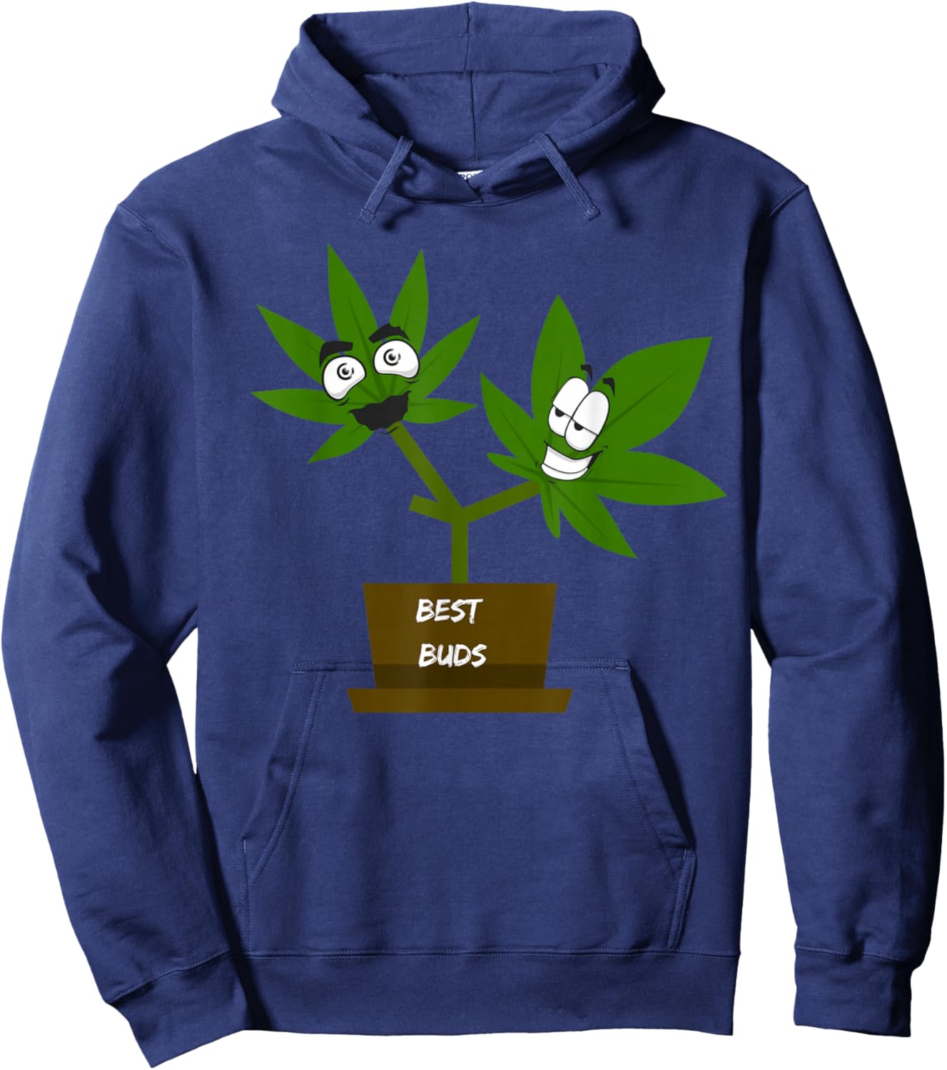 Funny Cannabis -Best Buds Hoodie - Hoodie | Navy