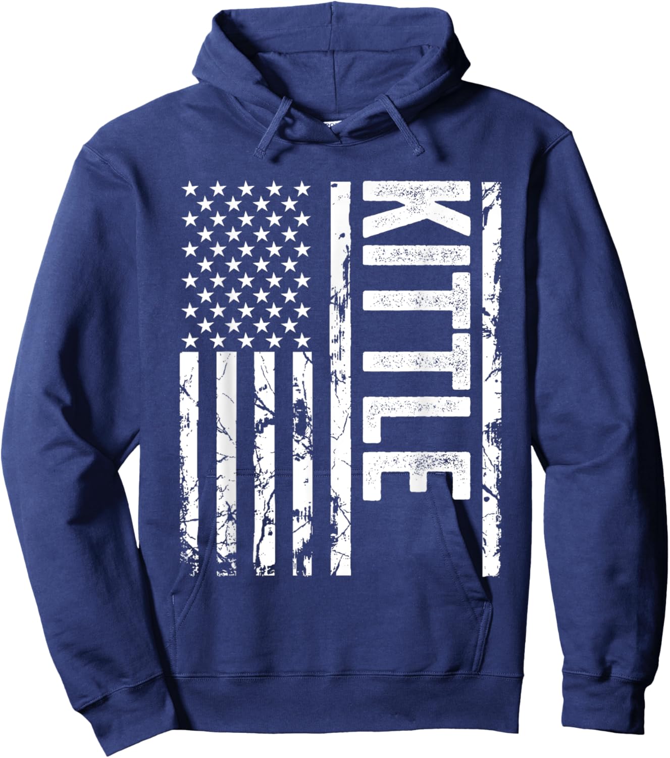 Kittle Last Name Funny Surname Team Kittle Family Reunion Hoodie - Hoodie | Navy